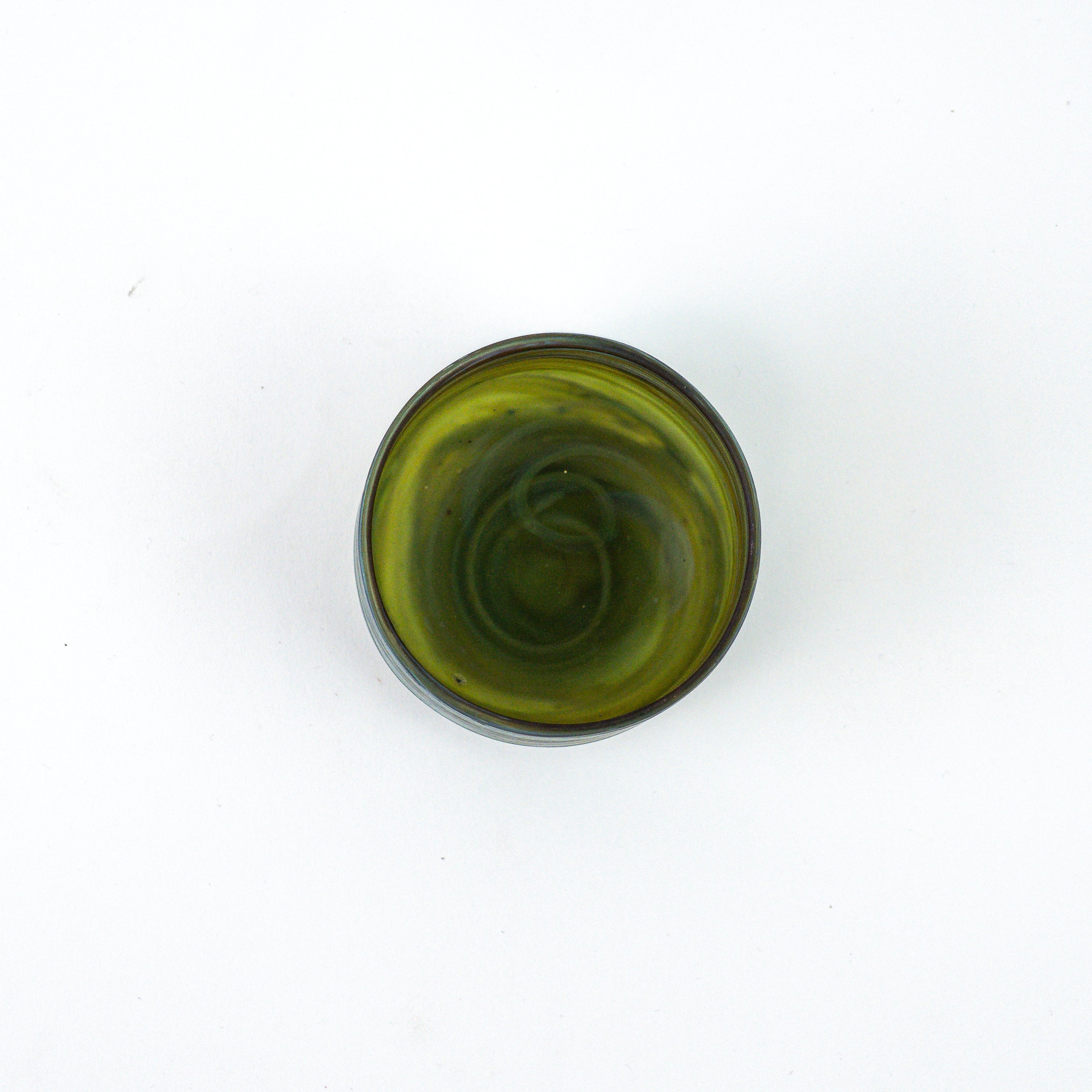 Hebron Mini Tasse Blau – Recyceltes Glas & Handgeblasen