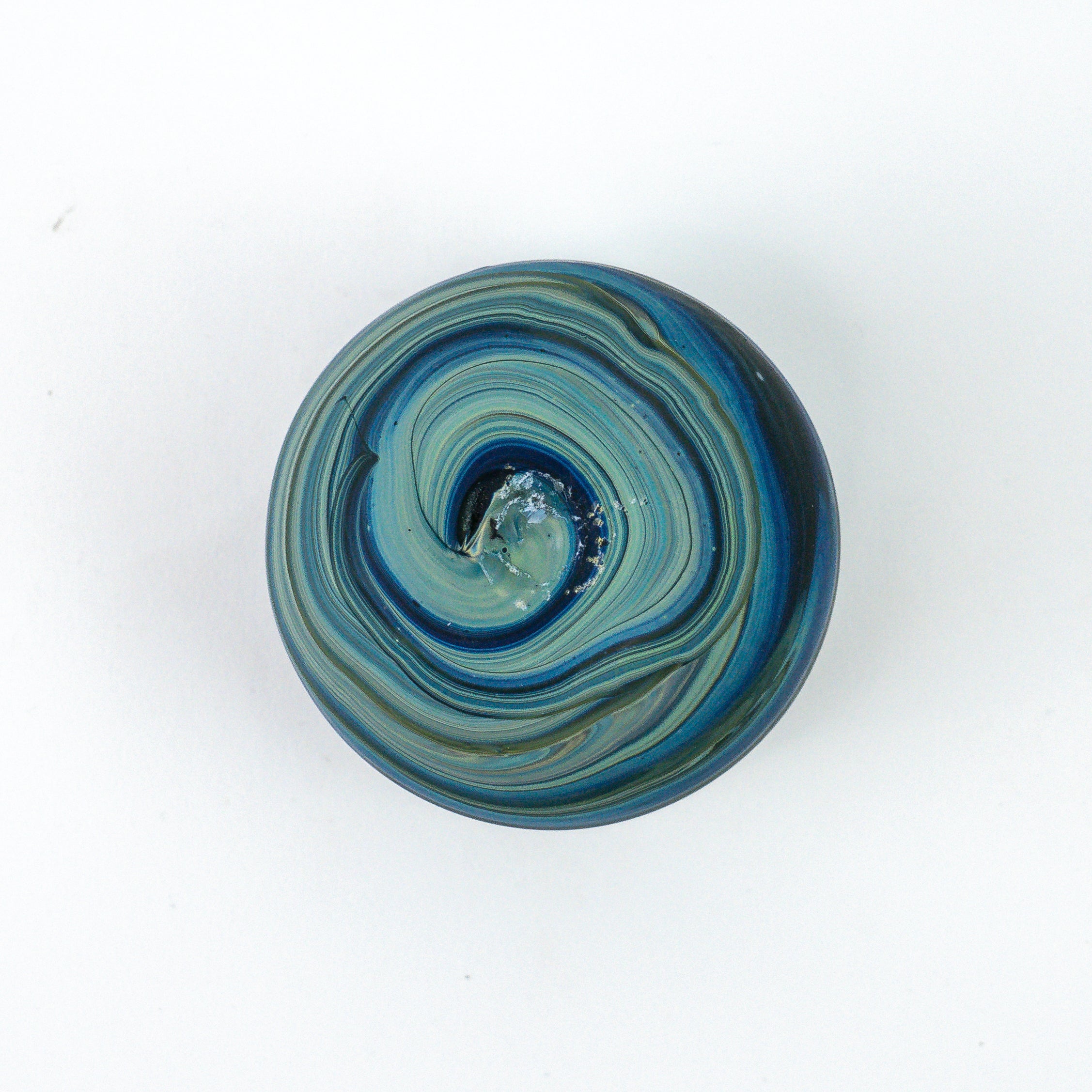 Hebron Mini Tasse Grün – Recyceltes Glas & Handgeblasen