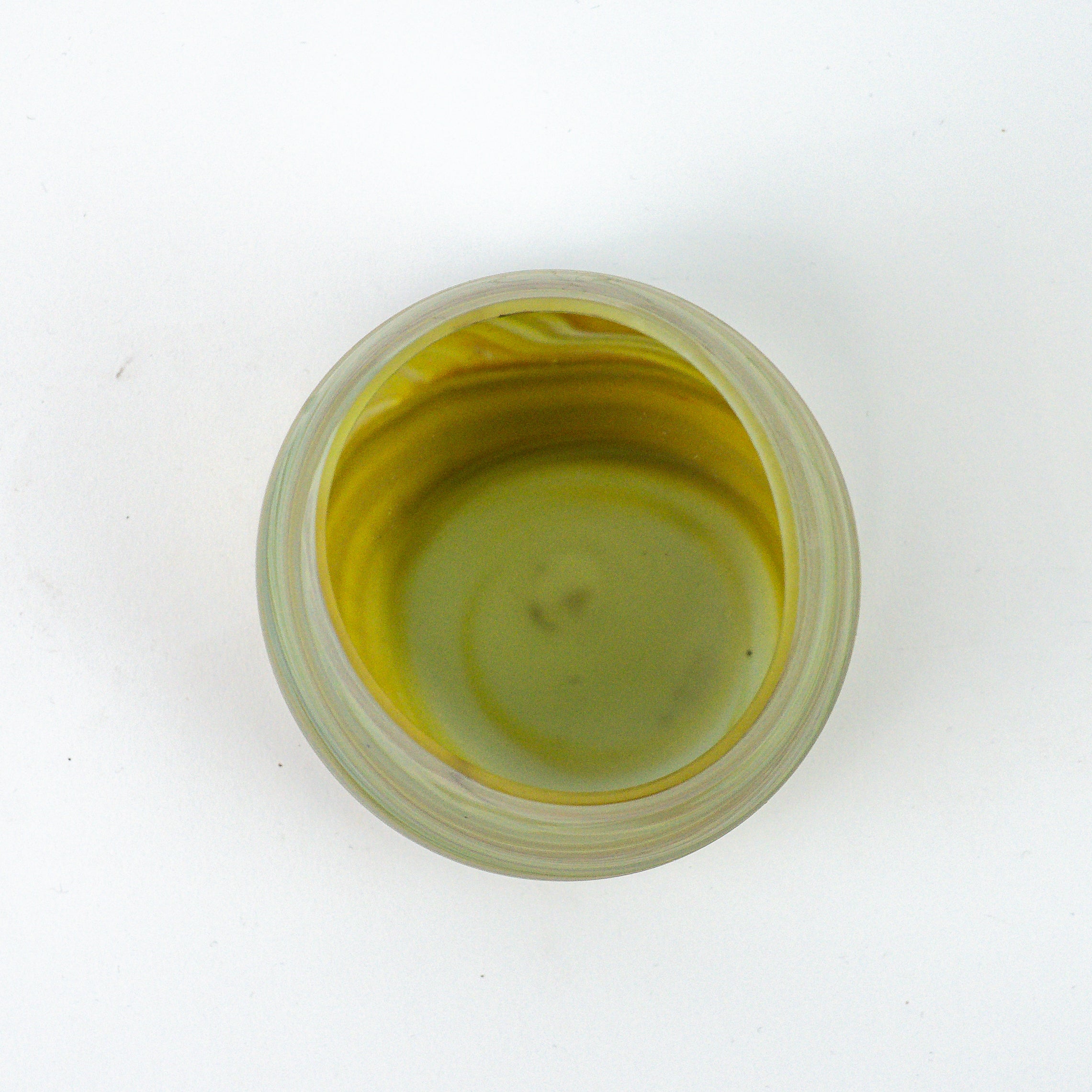 Hebron Tasse Gelb – Recyceltes Glas & Handgeblasen