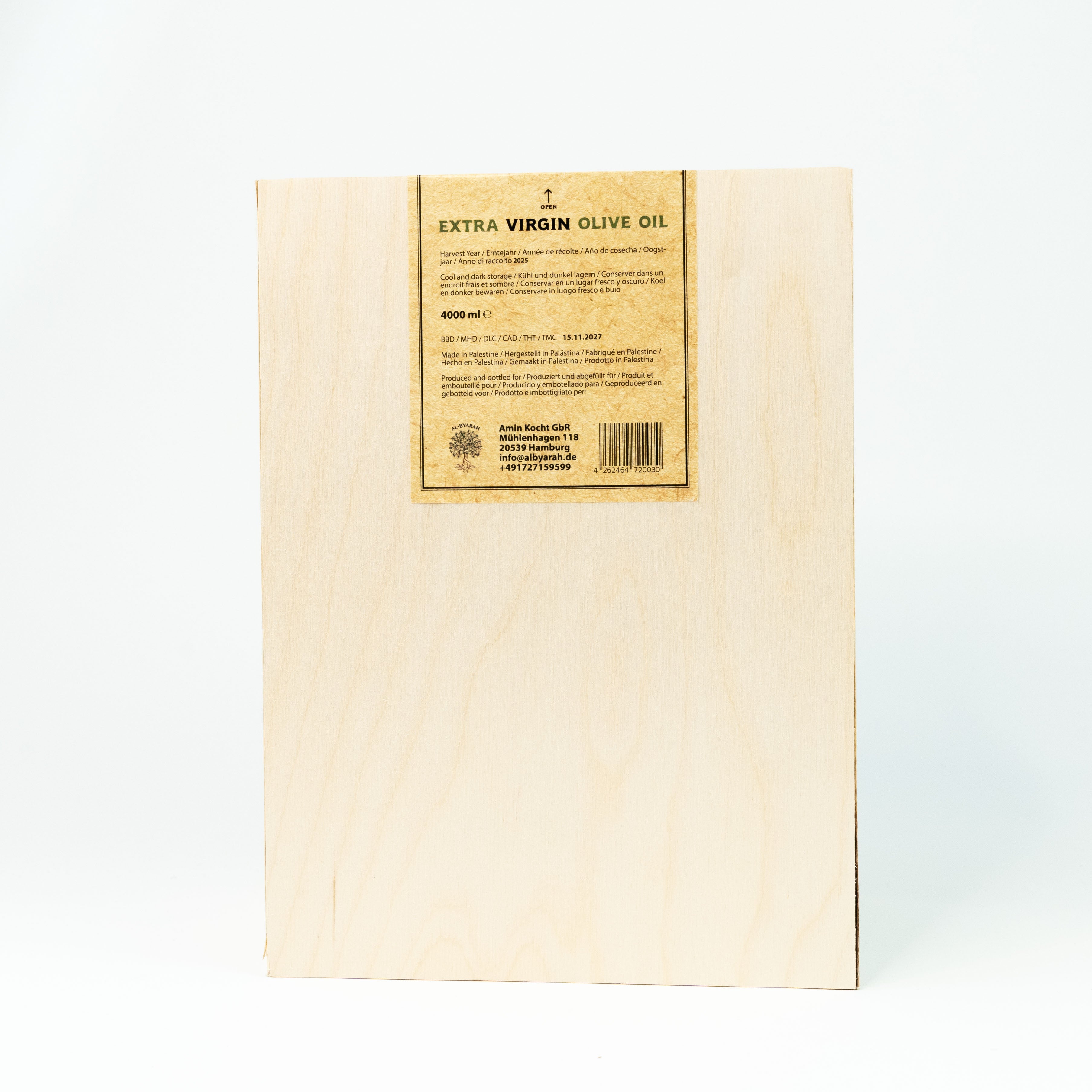 Natives Olivenöl Extra - 4Liter