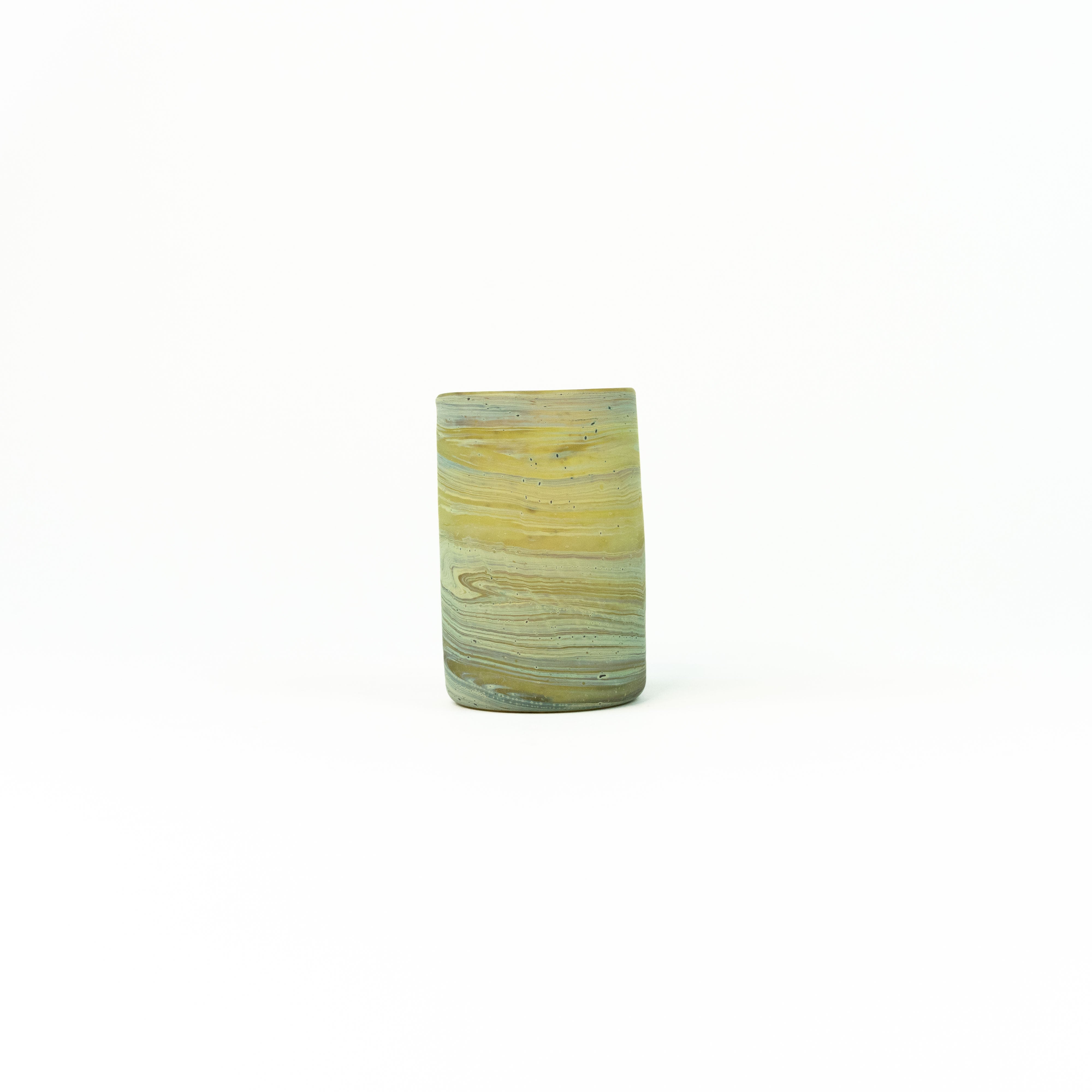 Neu Glas Multicolor ± 225ml straight/short – Recyceltes Glas & Handgeblasen