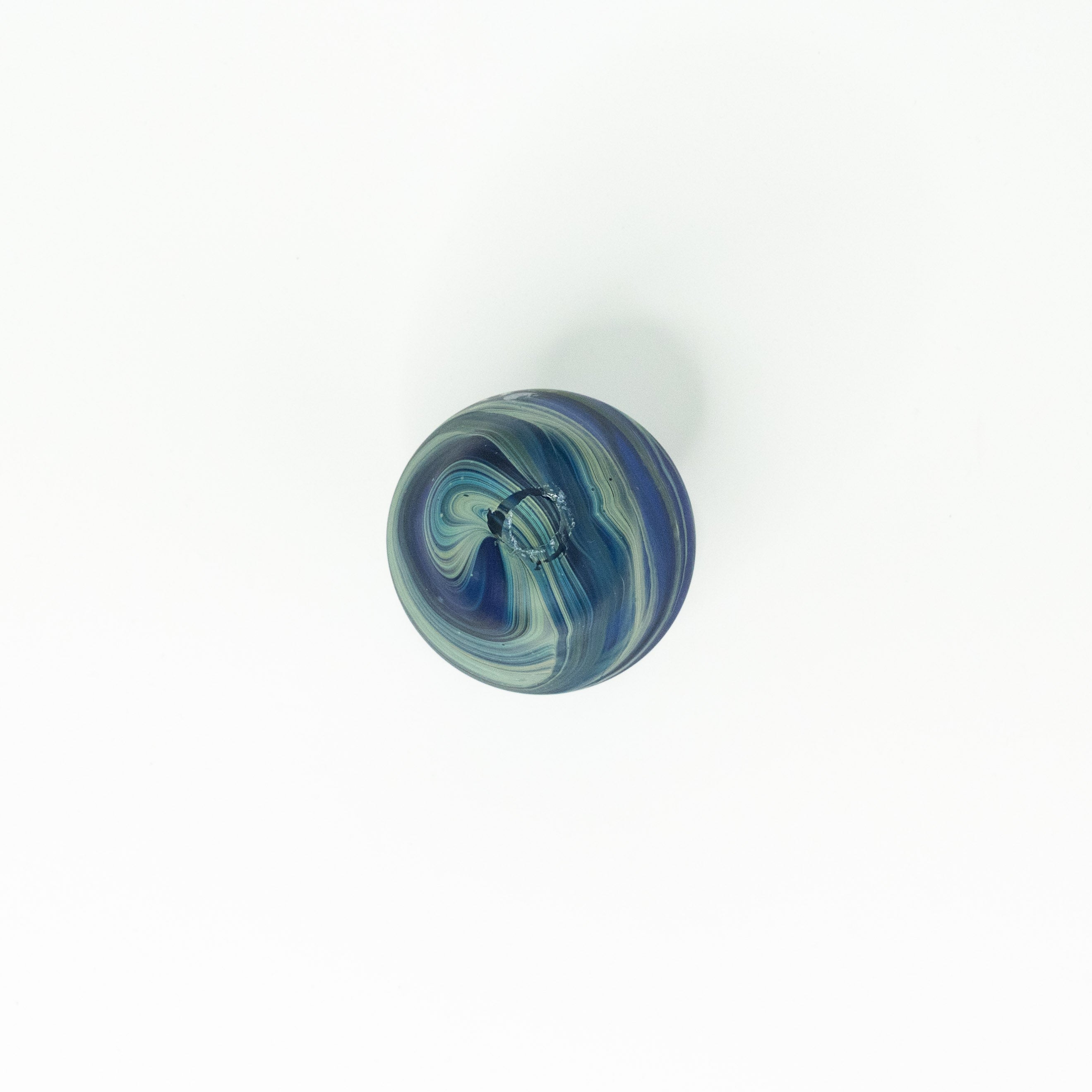 NEU Mini Vase / Karaffe Alkhalil blau – Recyceltes Glas & Handgeblasen
