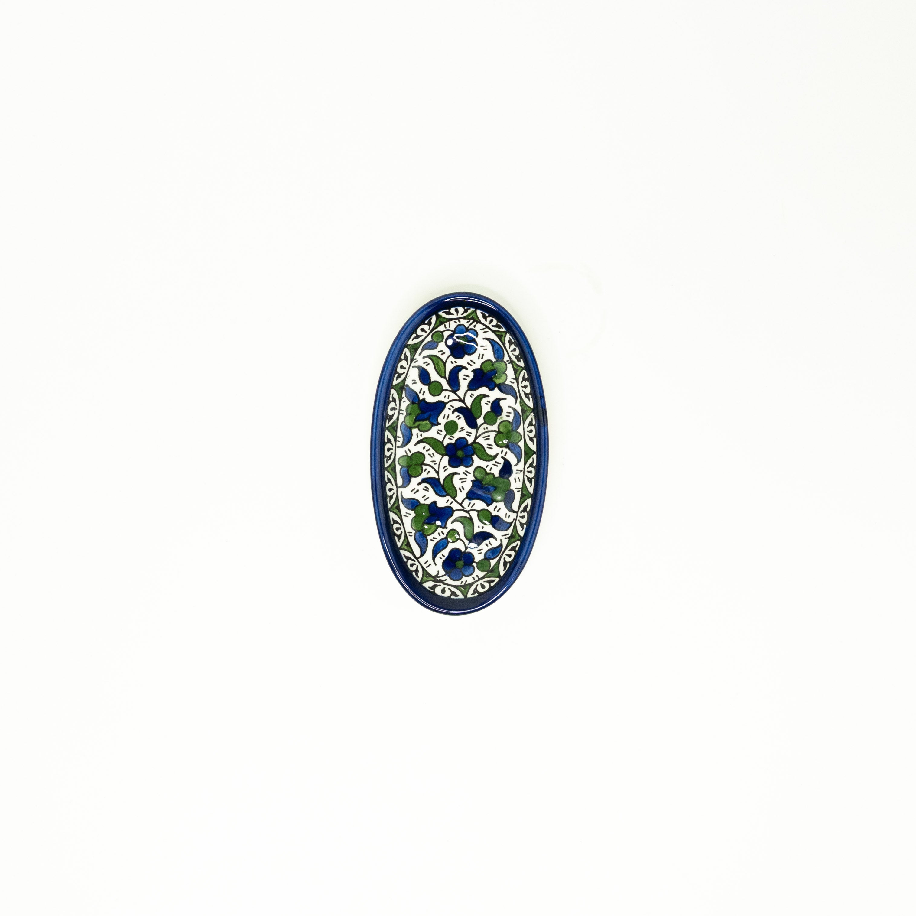 NEU Servierschale Oval 16/11 cm grün
