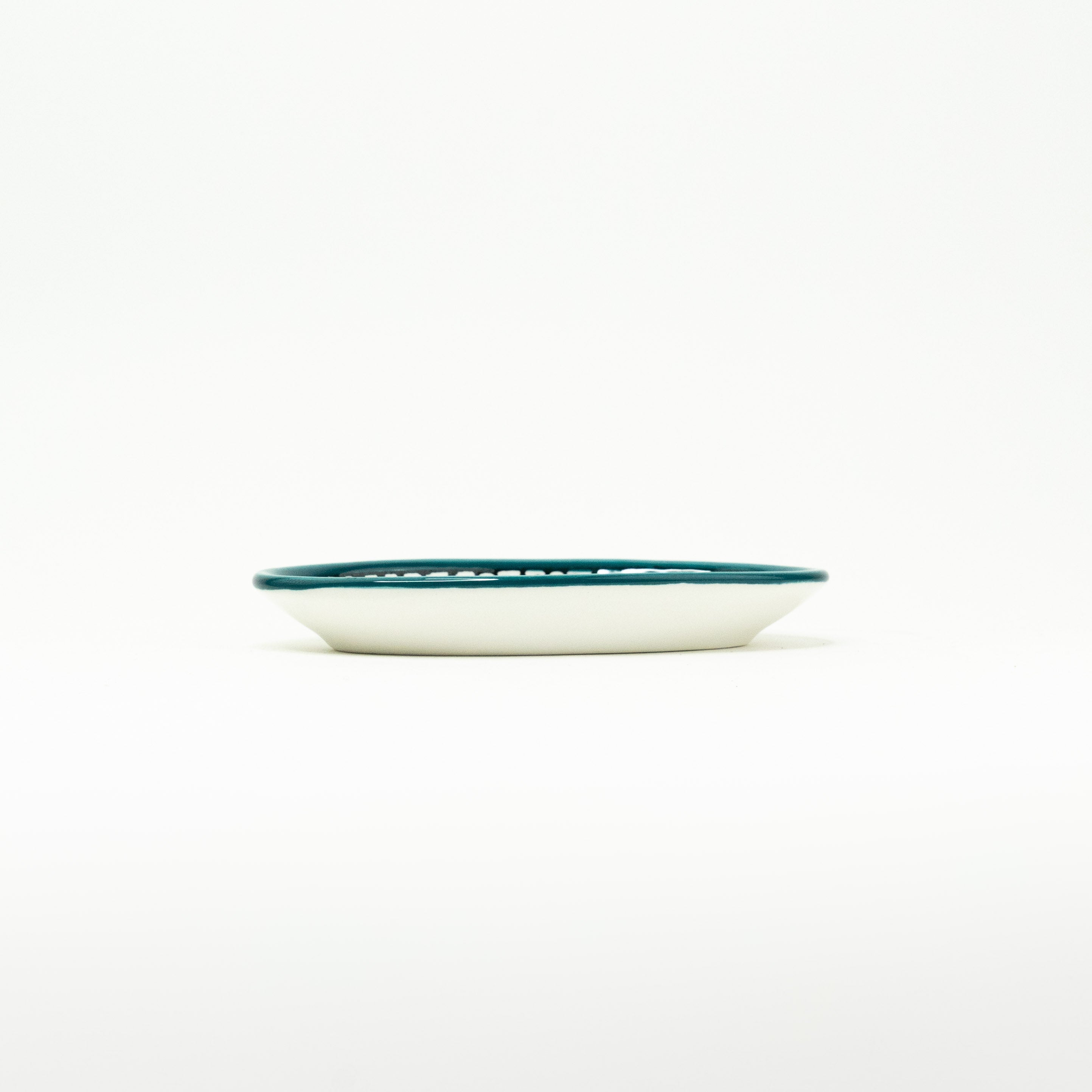 NEU Servierschale Oval 16/11 cm Türkis
