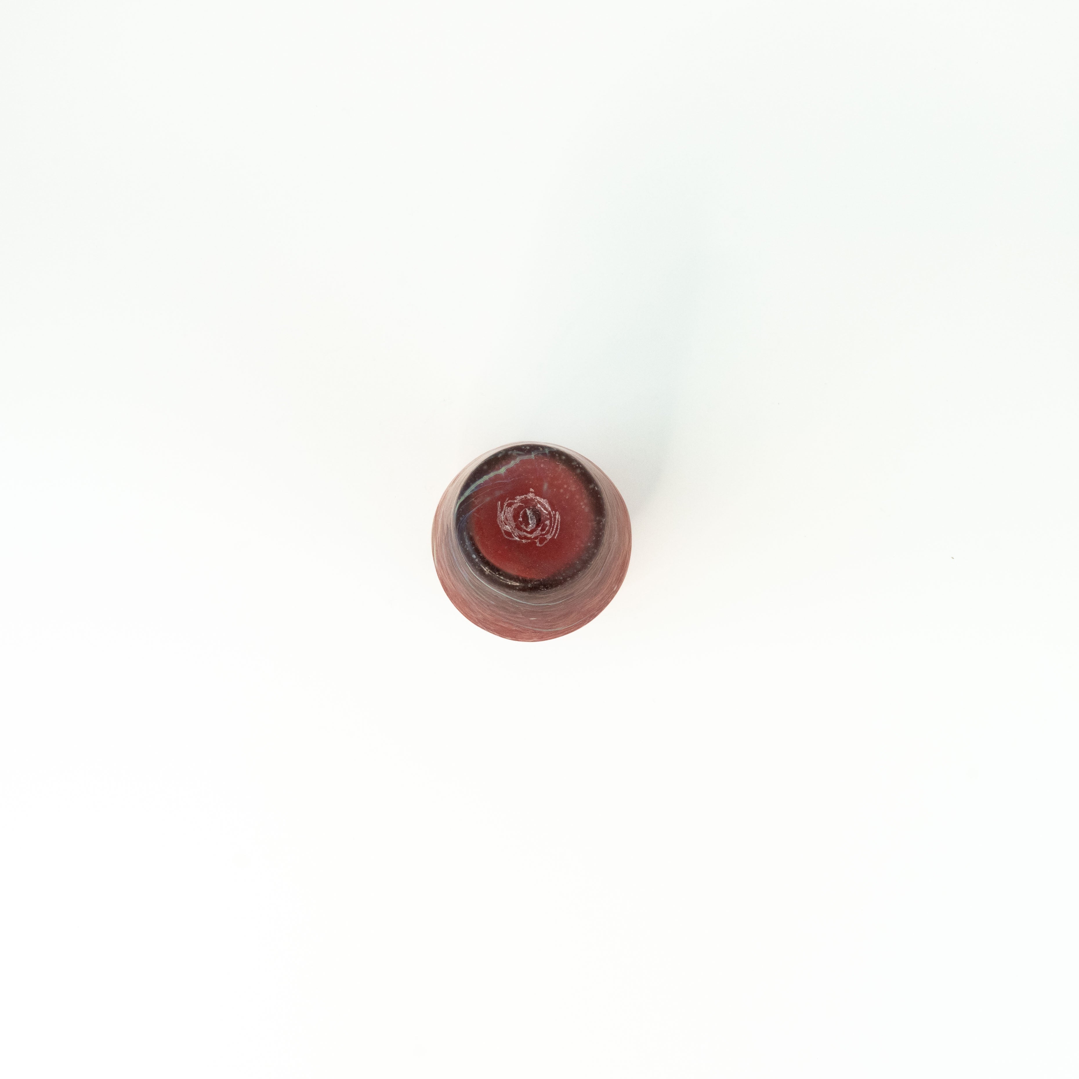 NEU Vase Rot – Recyceltes Glas & Handgeblasen