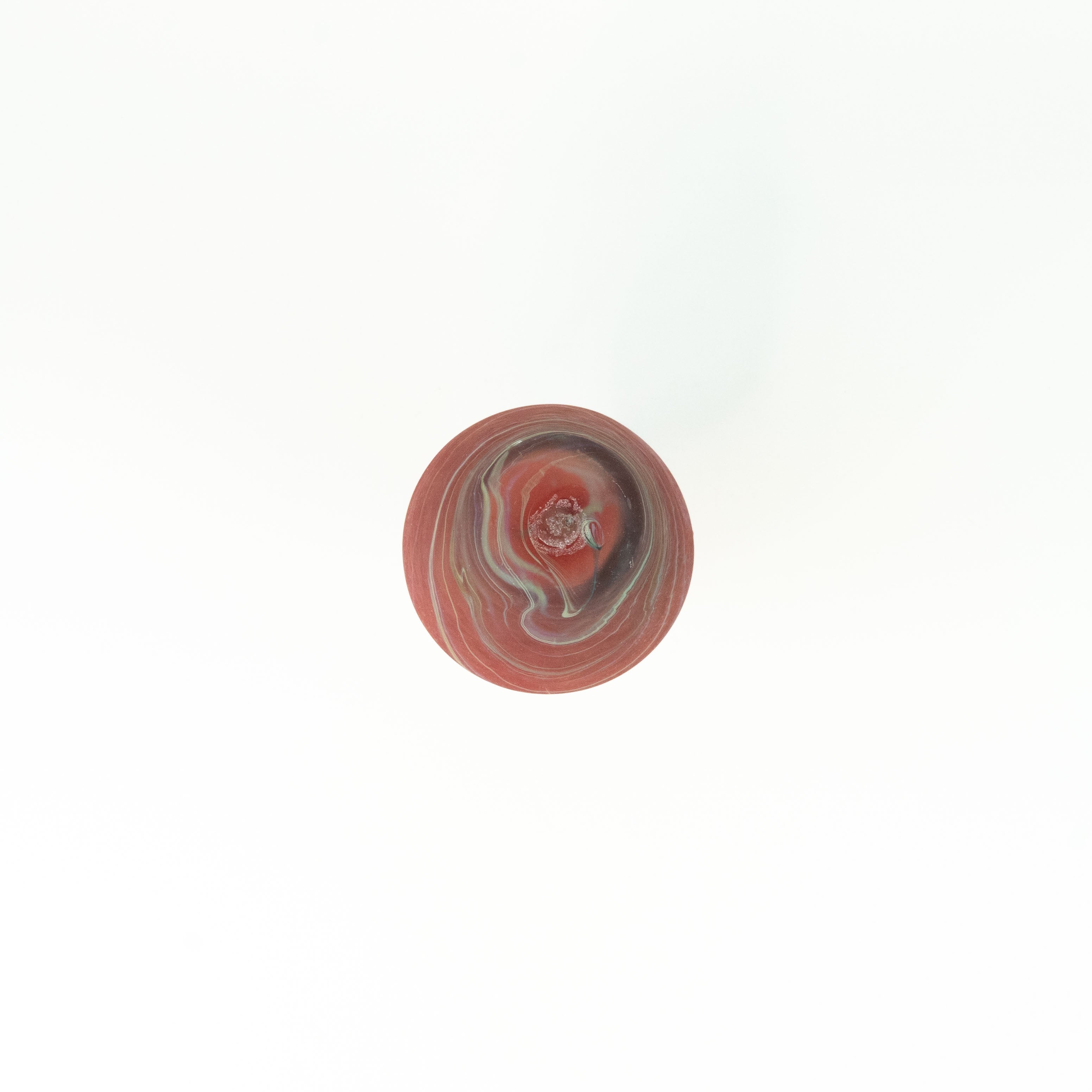 NEU Vase / Karaffe Rot – Recyceltes Glas & Handgeblasen