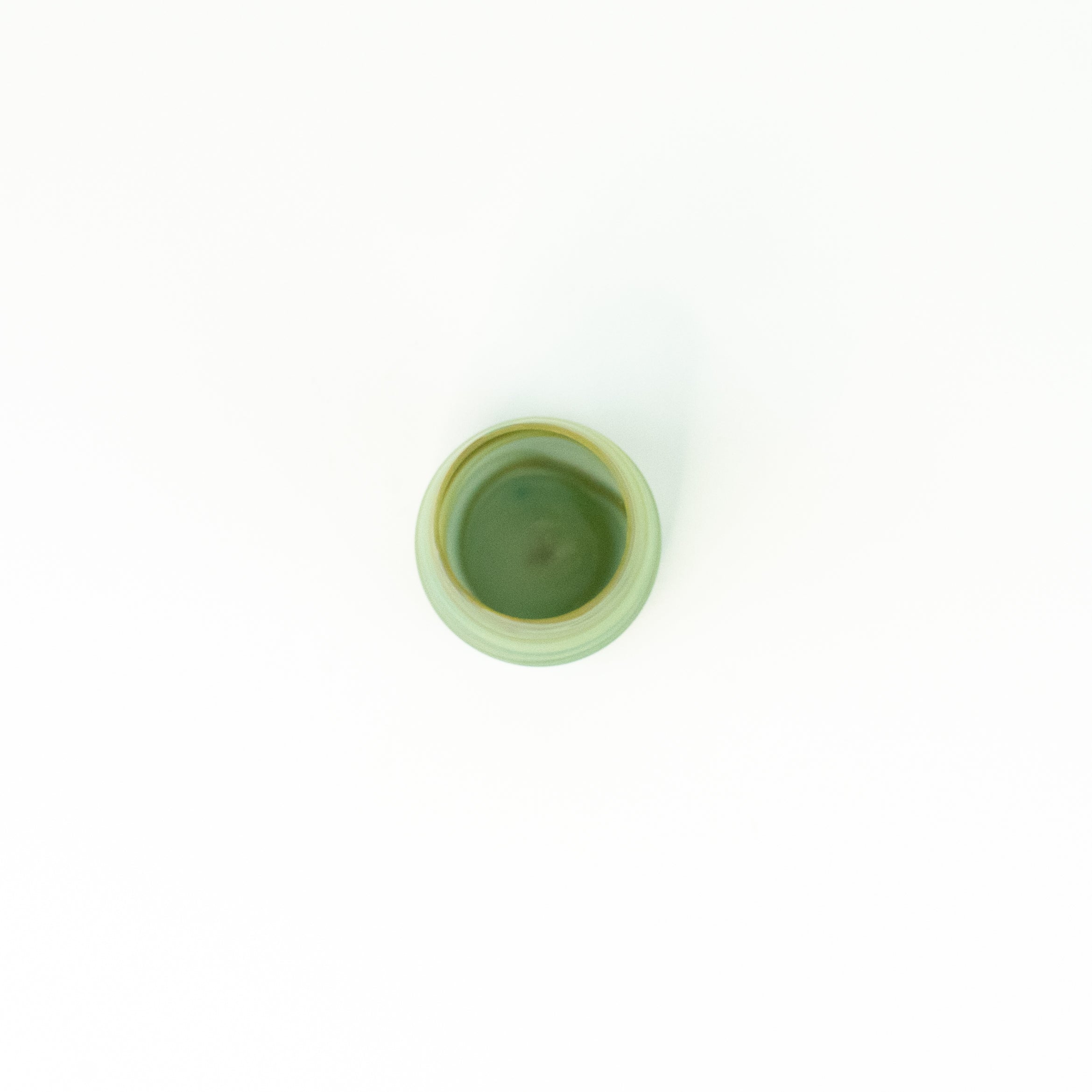Neu Glas Limette Grün ± 400 curved/long – Recyceltes Glas & Handgeblasen