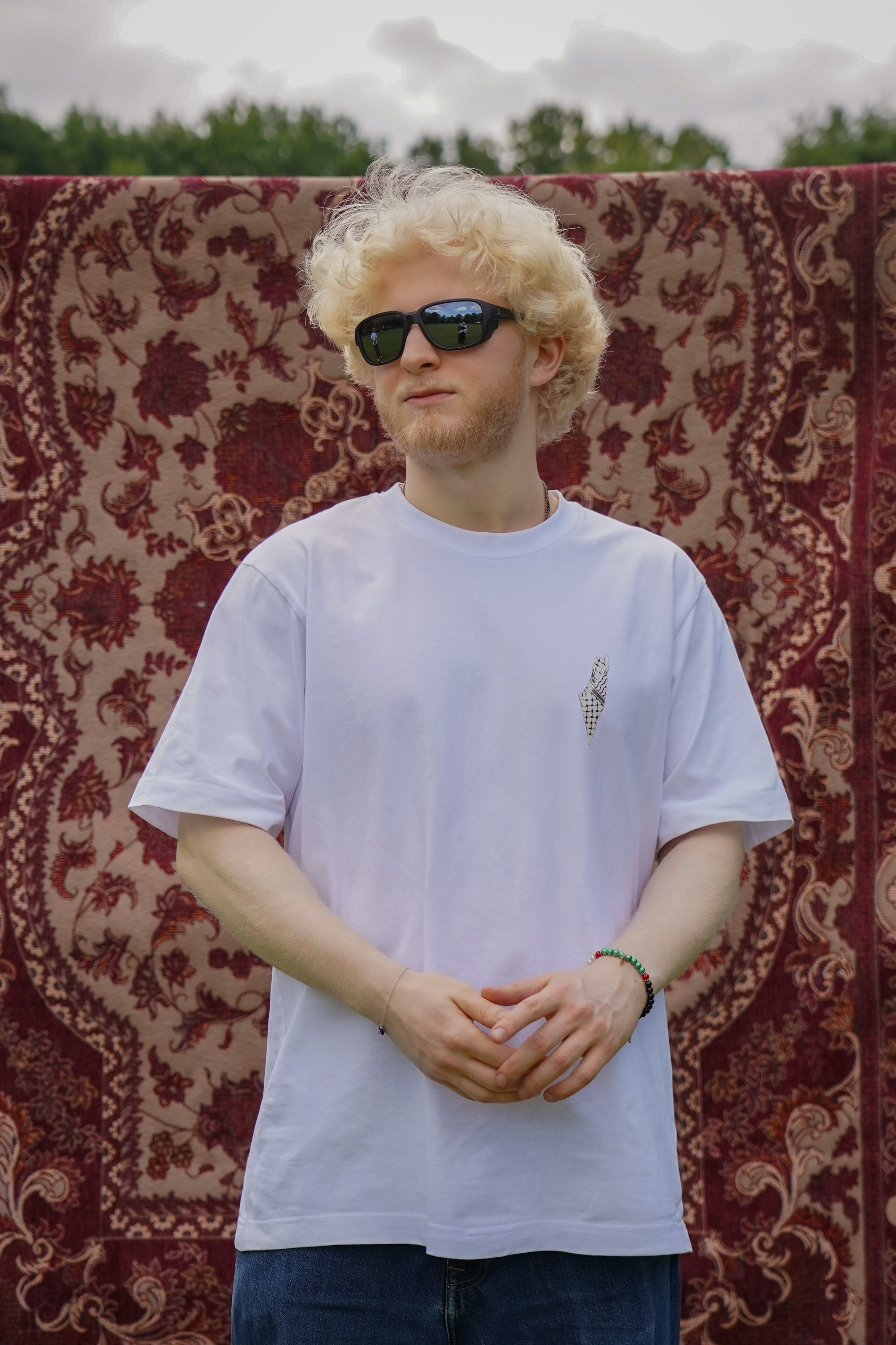 Kuffiyeh Palästina Karte Shirt