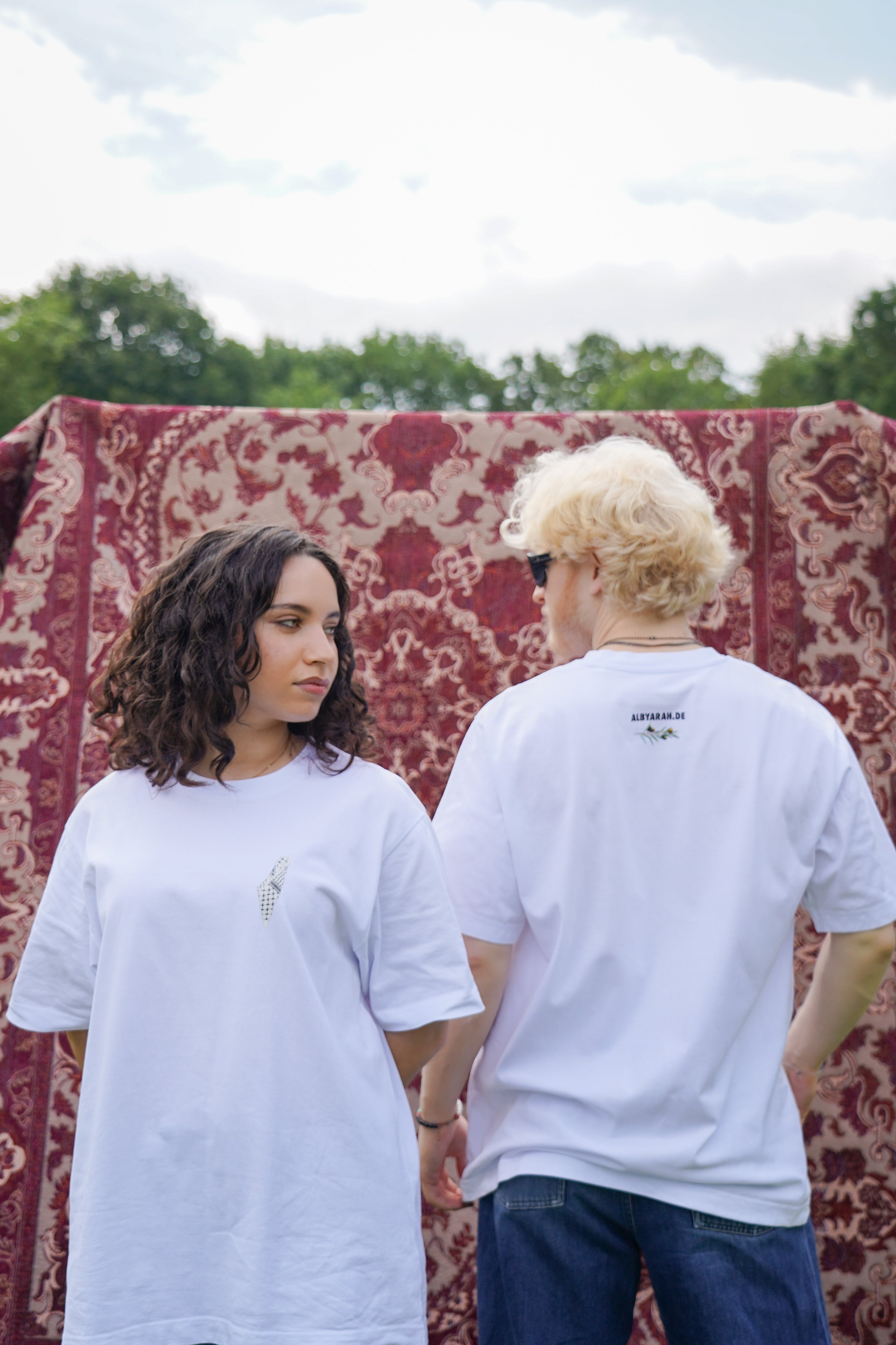 Kuffiyeh Palästina Karte Shirt