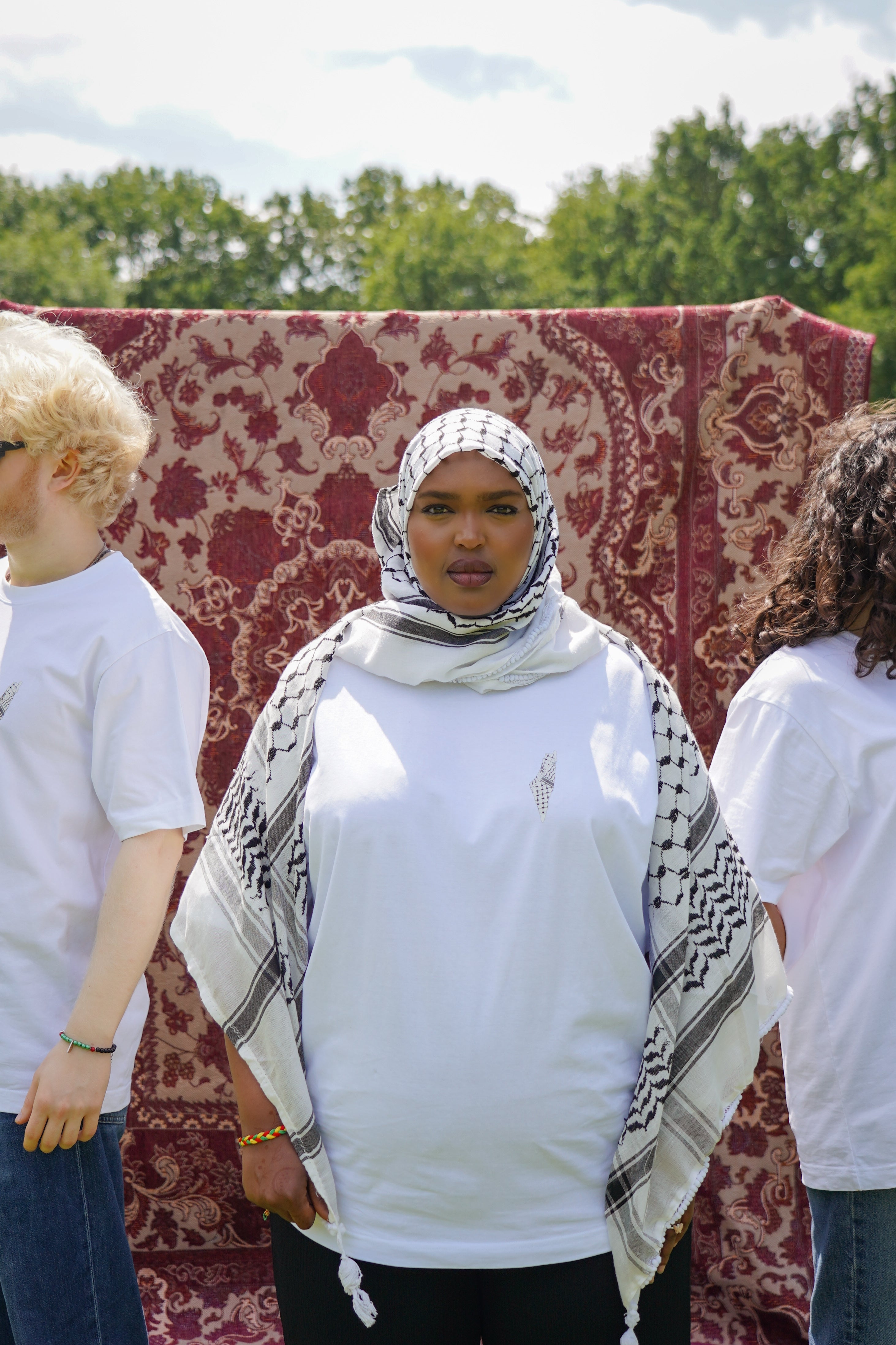 Kuffiyeh Palästina Karte Shirt