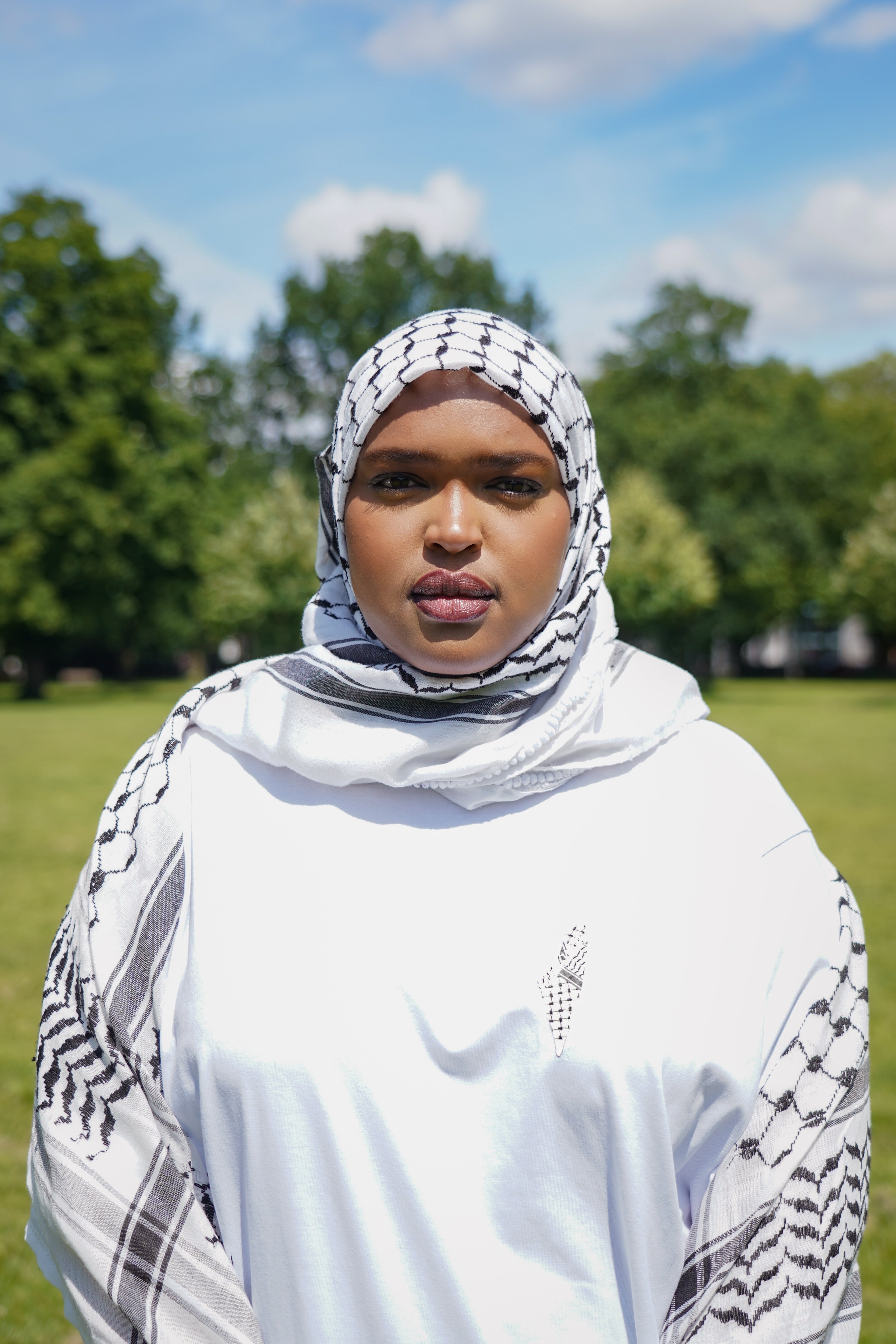 Kuffiyeh Palästina Karte Shirt