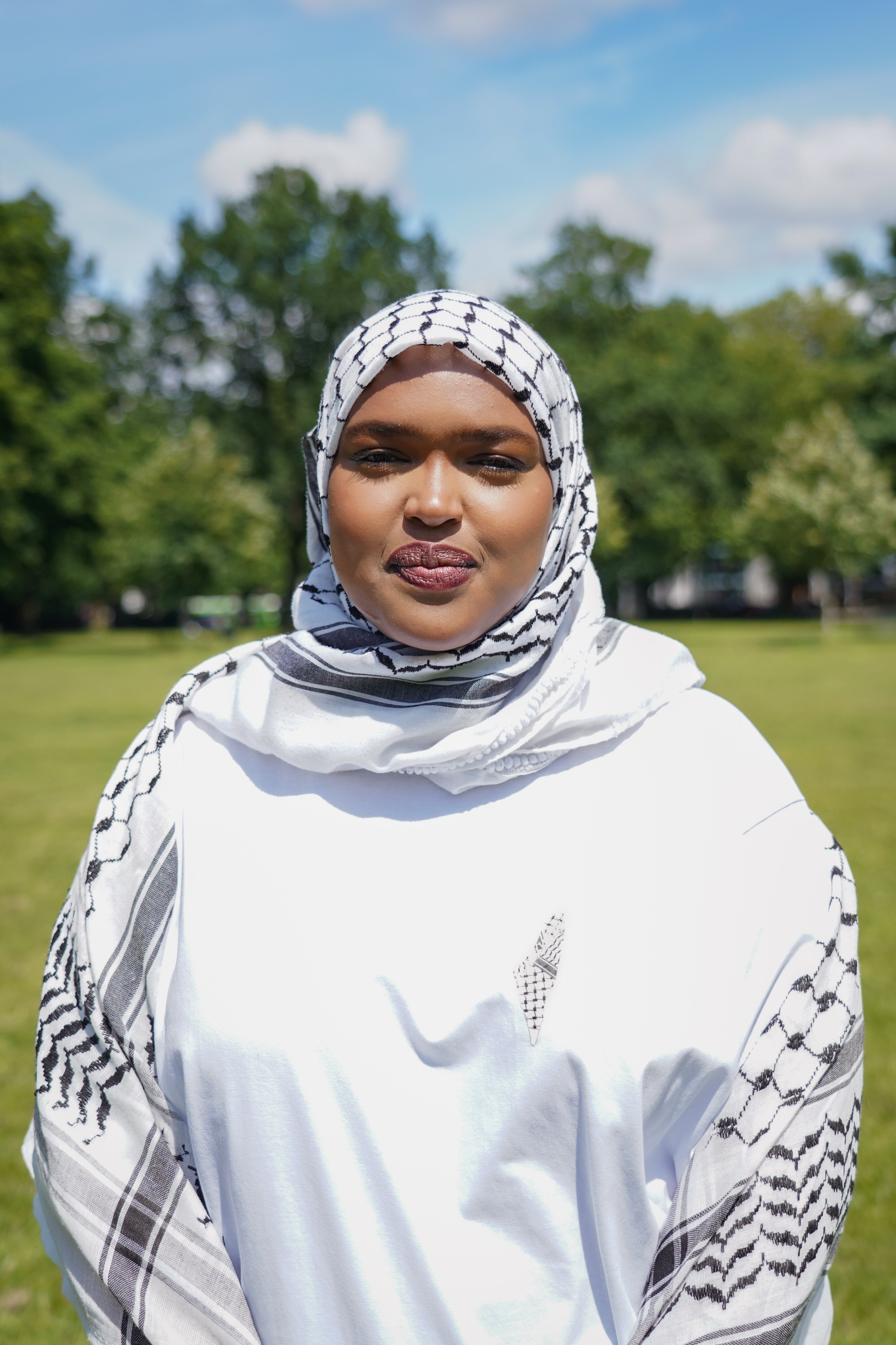 Kuffiyeh Palästina Karte Shirt