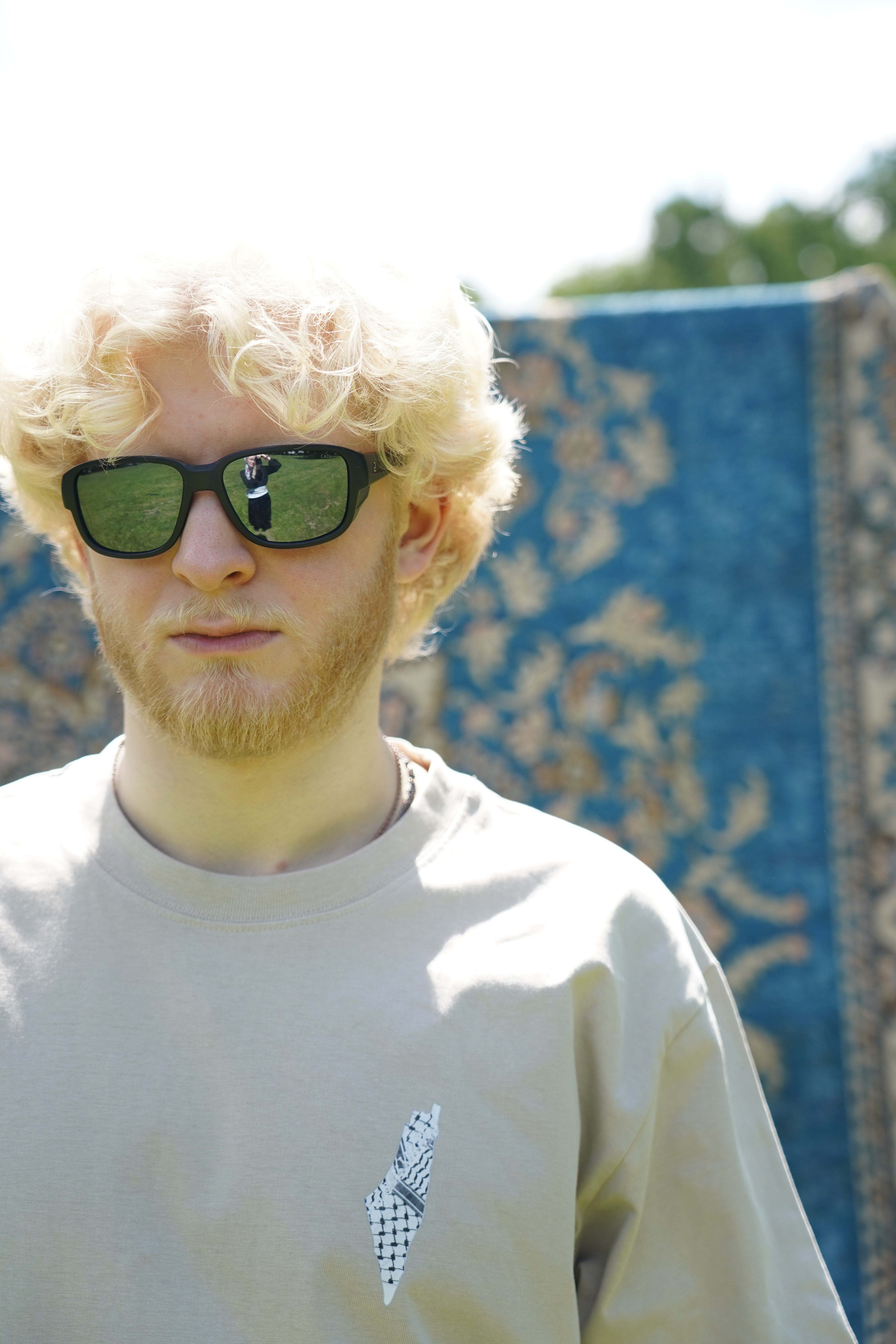 Kuffiyeh Palästina Karte Shirt