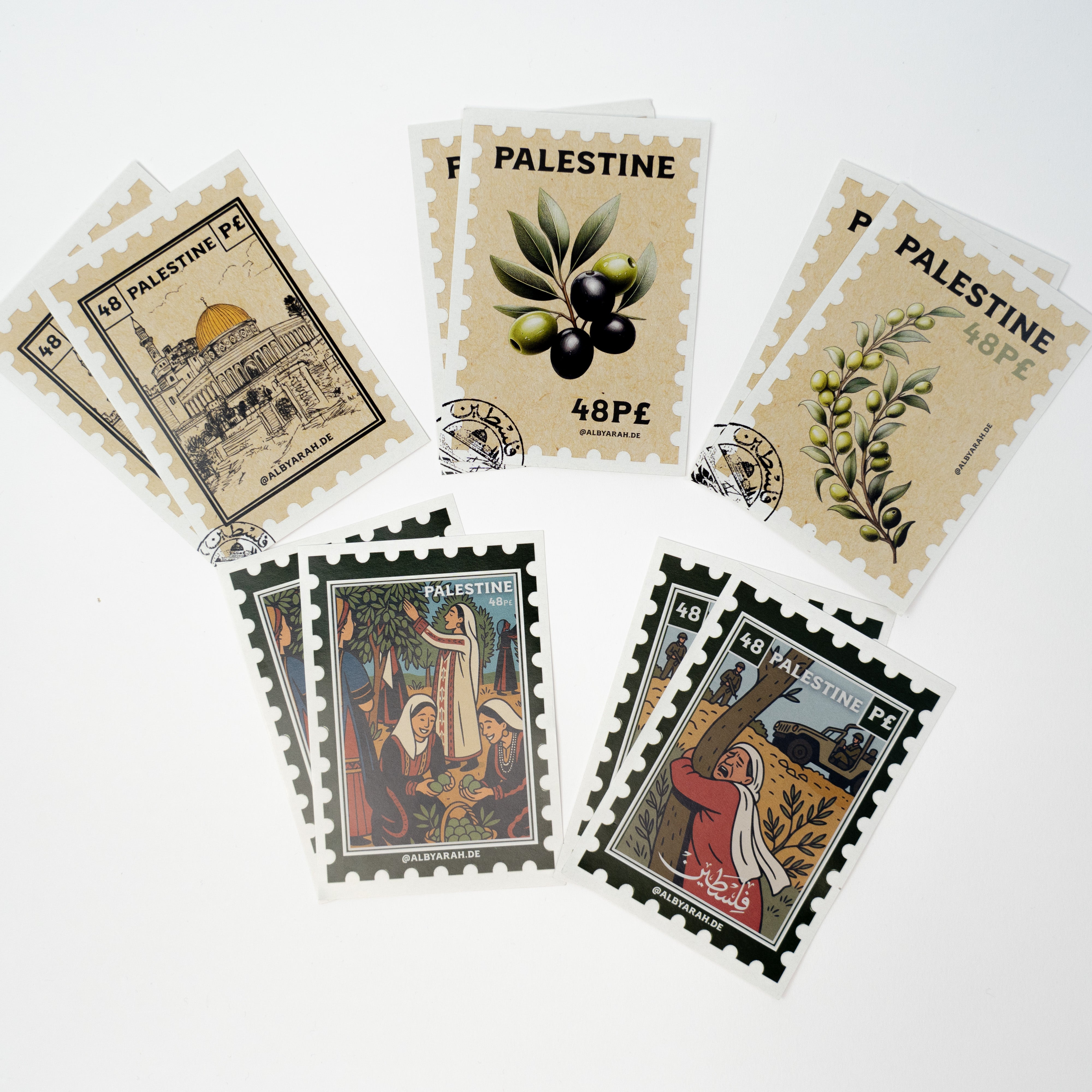 Stickers of Palestine 2 x 5