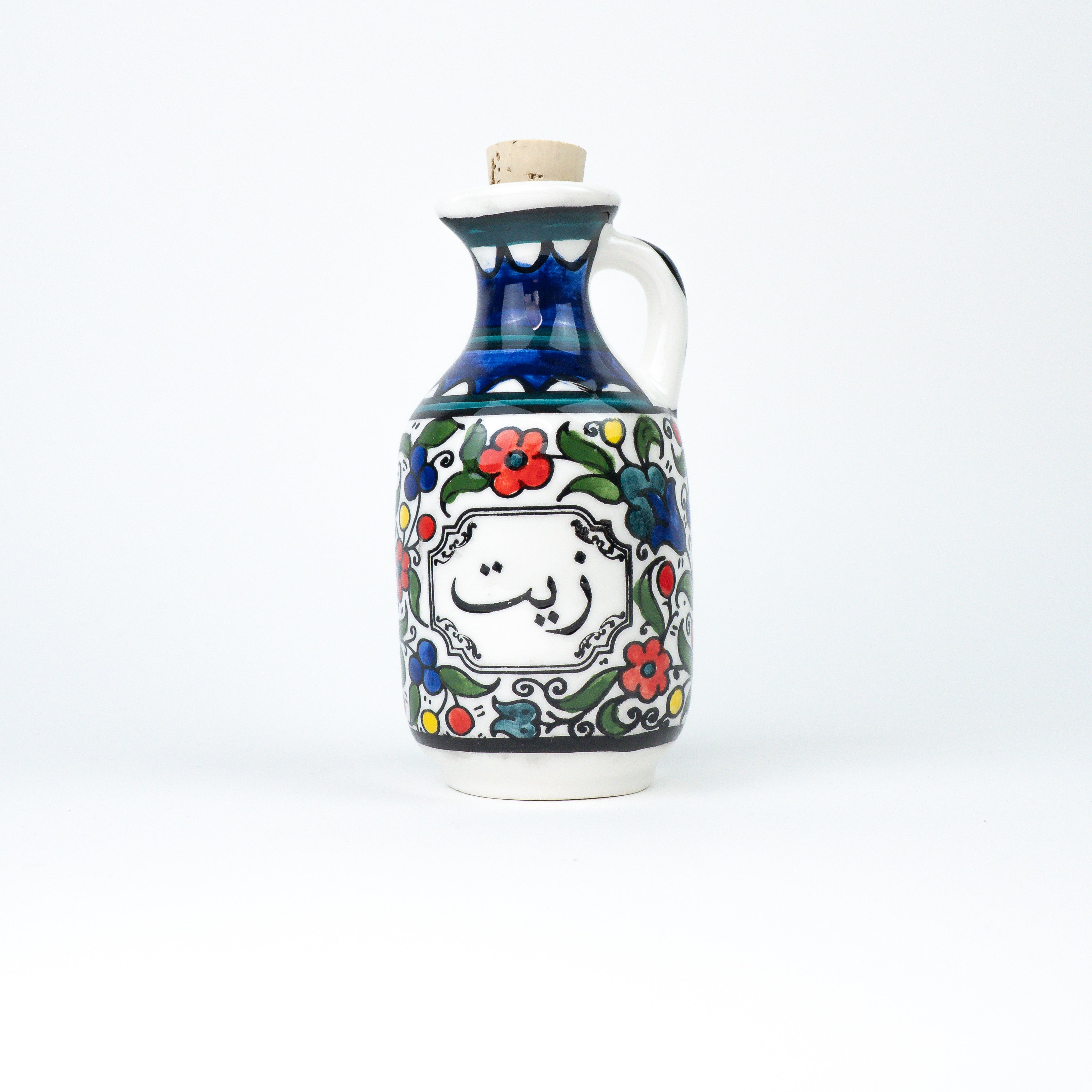 Ölkanne S Blume türkis