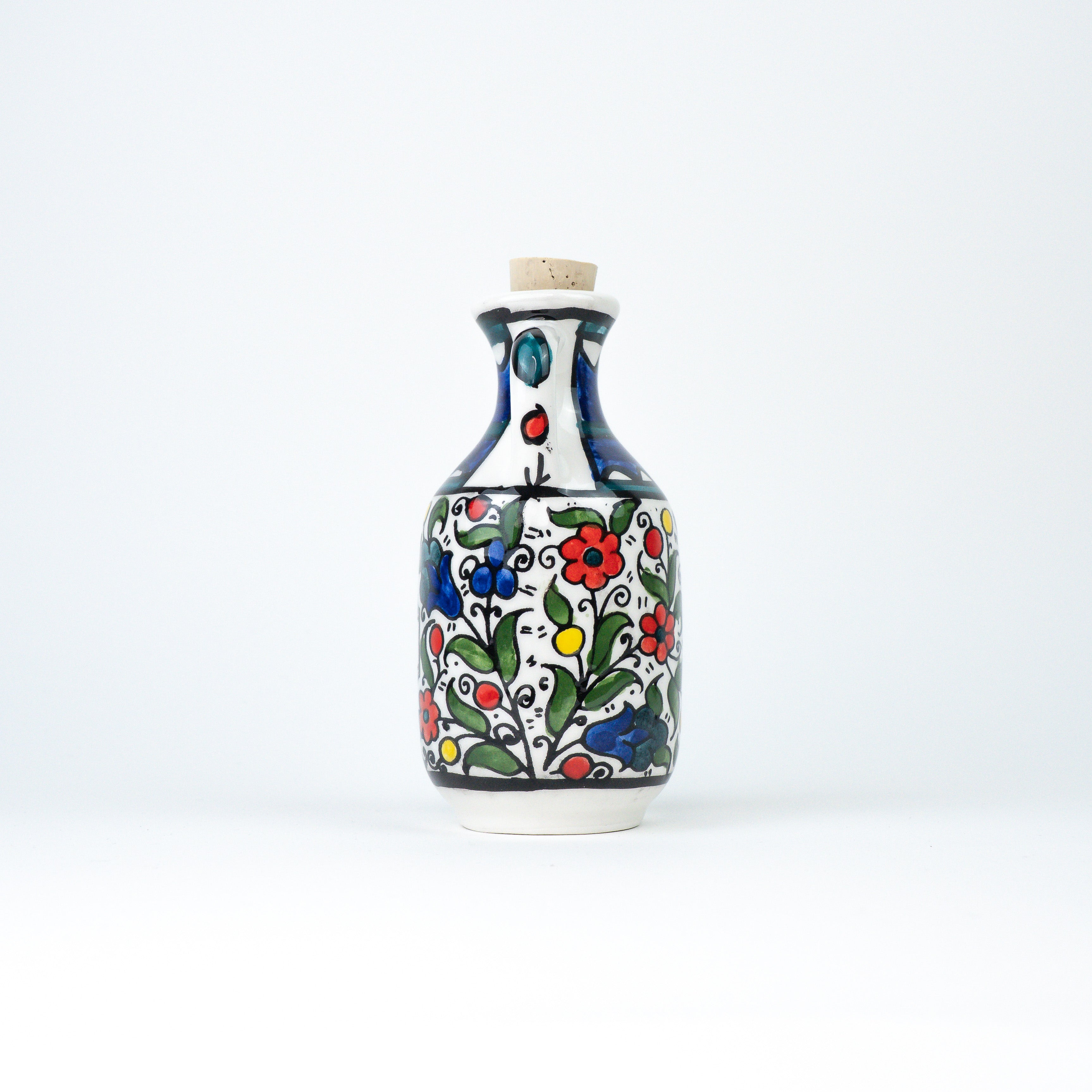 Ölkanne S Blume türkis