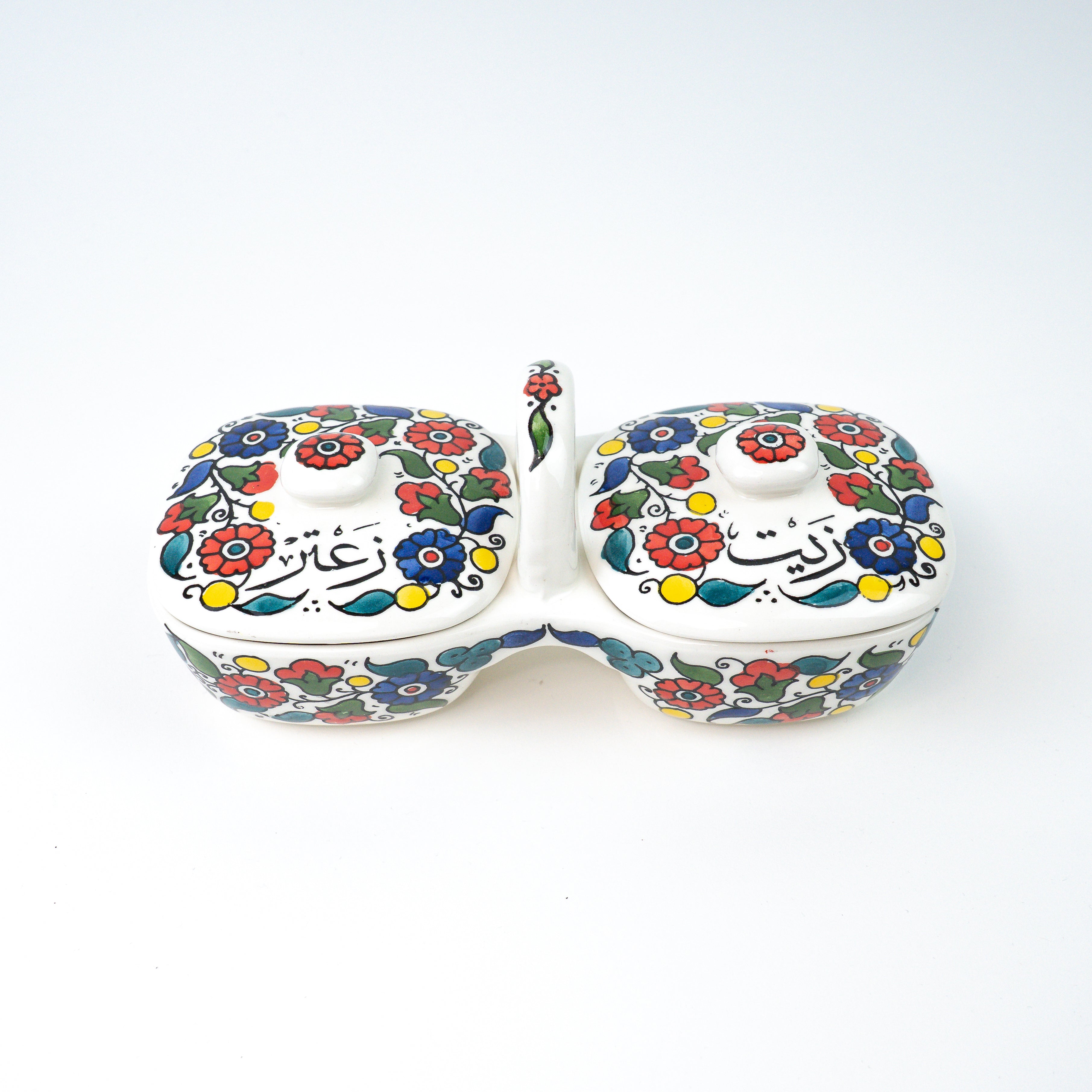 Olivenöl & Za'atar Korb bunt