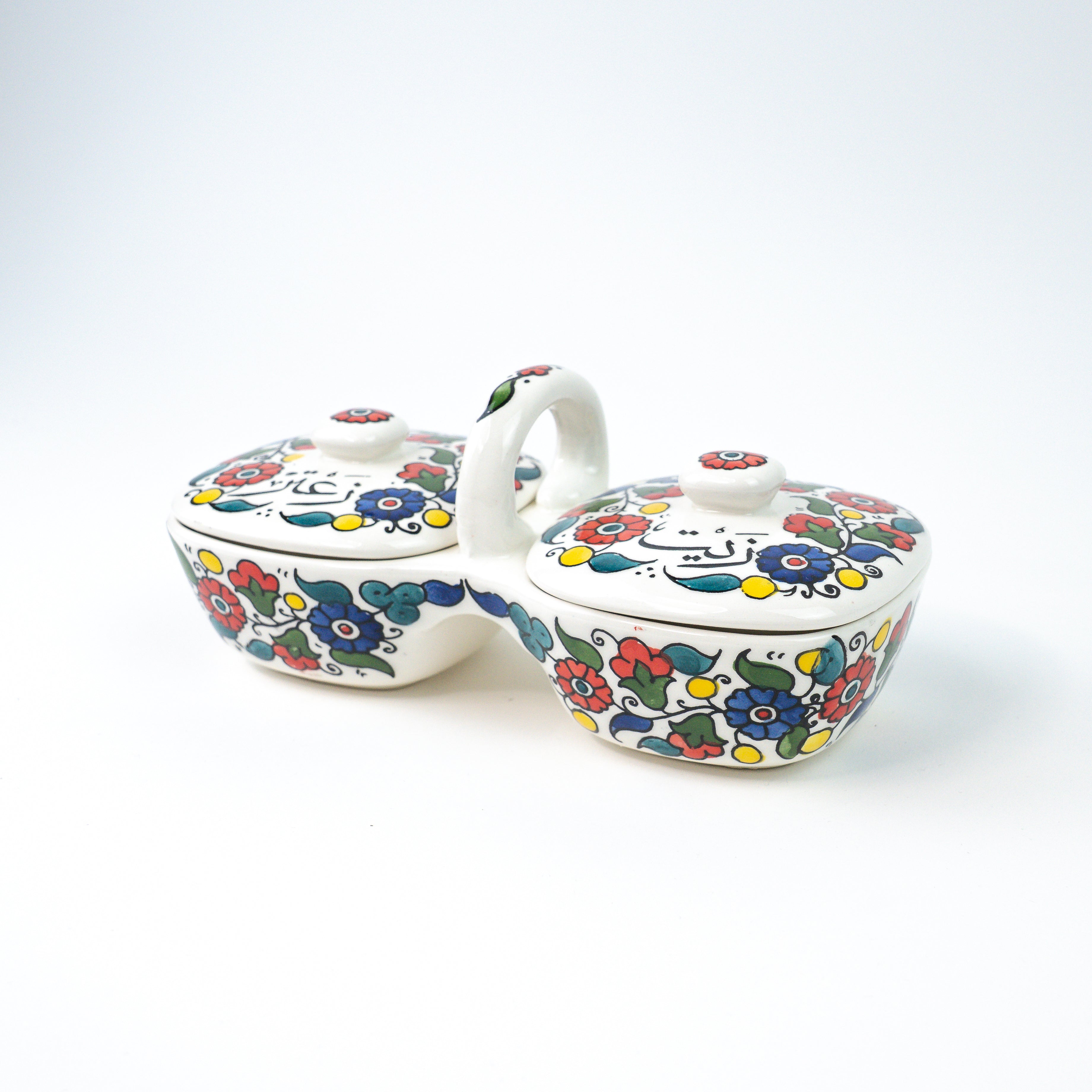 Olivenöl & Za'atar Korb bunt