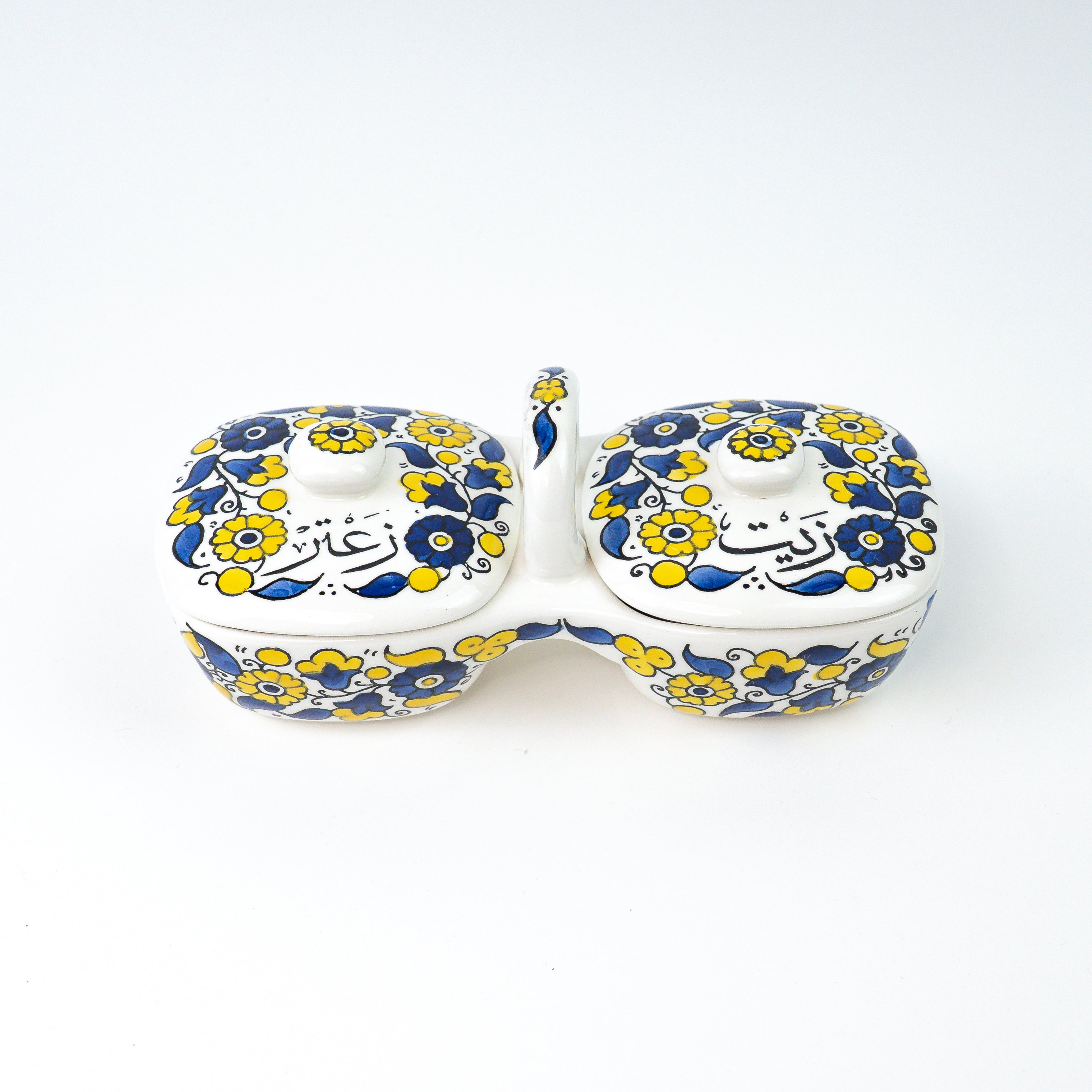 Olivenöl & Za'atar Korb Gelb