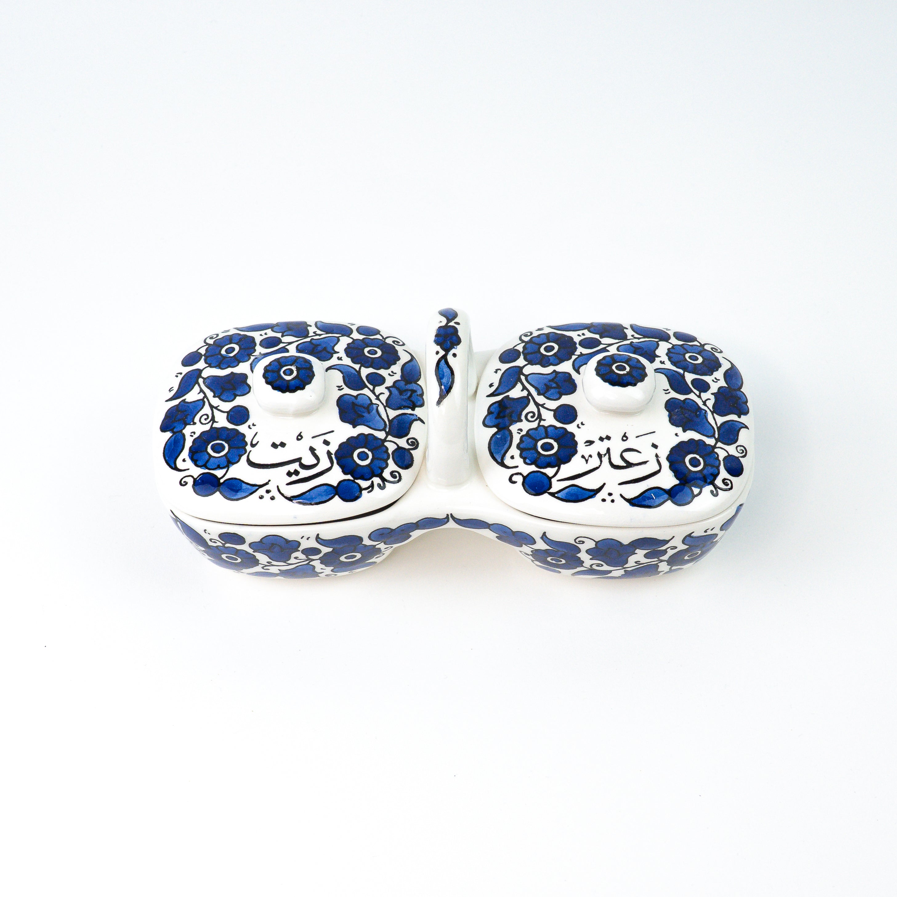 Olivenöl & Za'atar Korb Blau