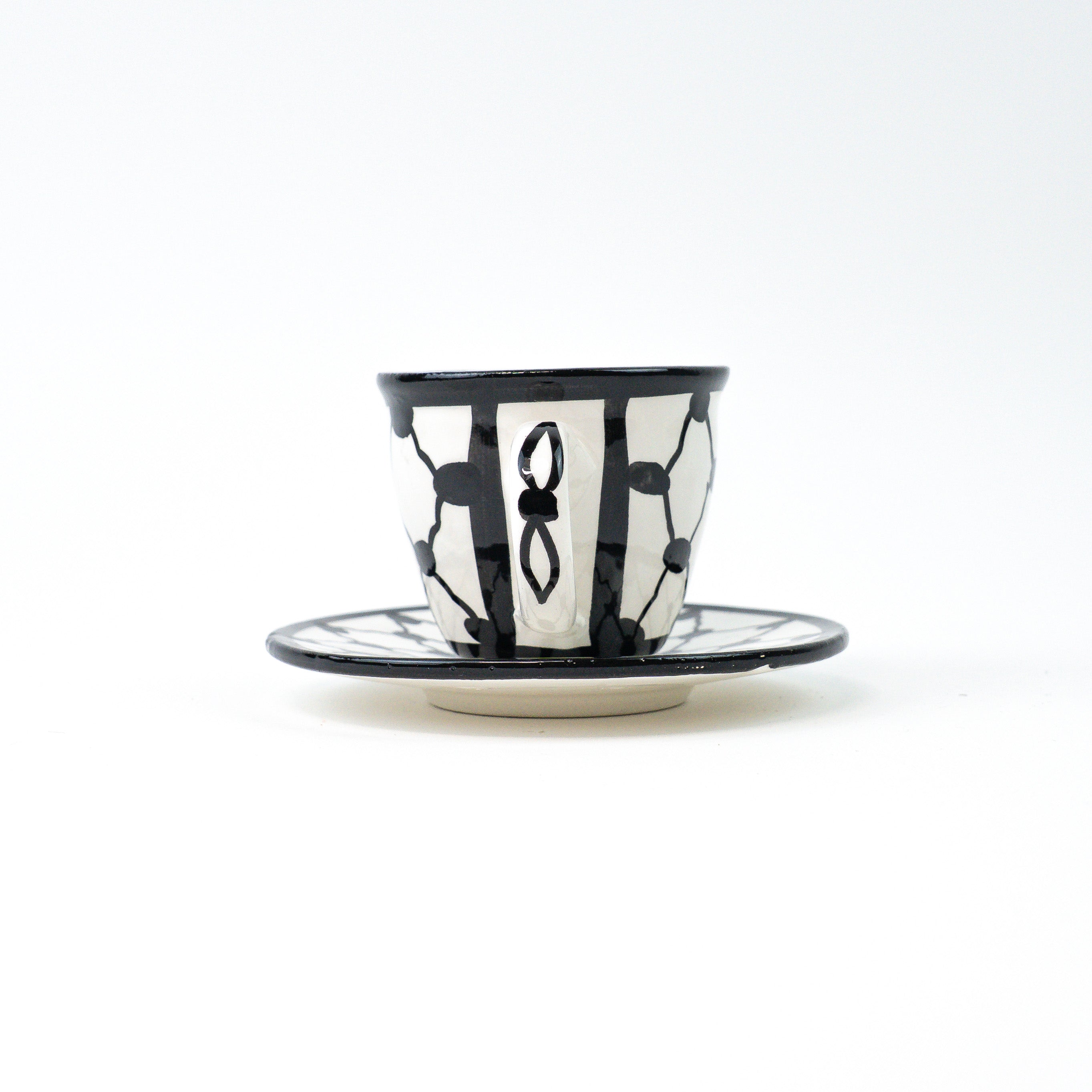 Kuffiyeh Esspressotasse mit unterteller