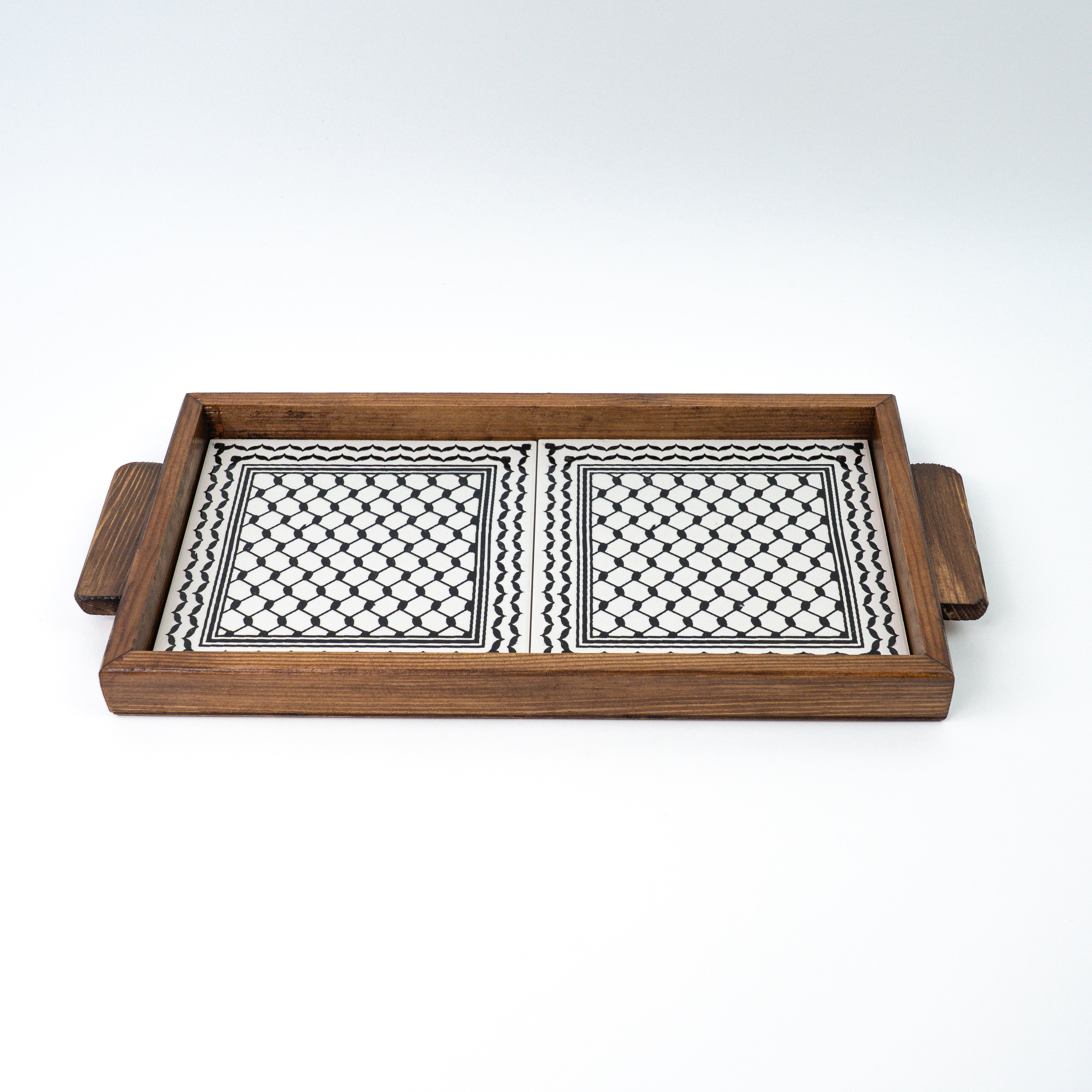 Servierplatte Kuffiyeh