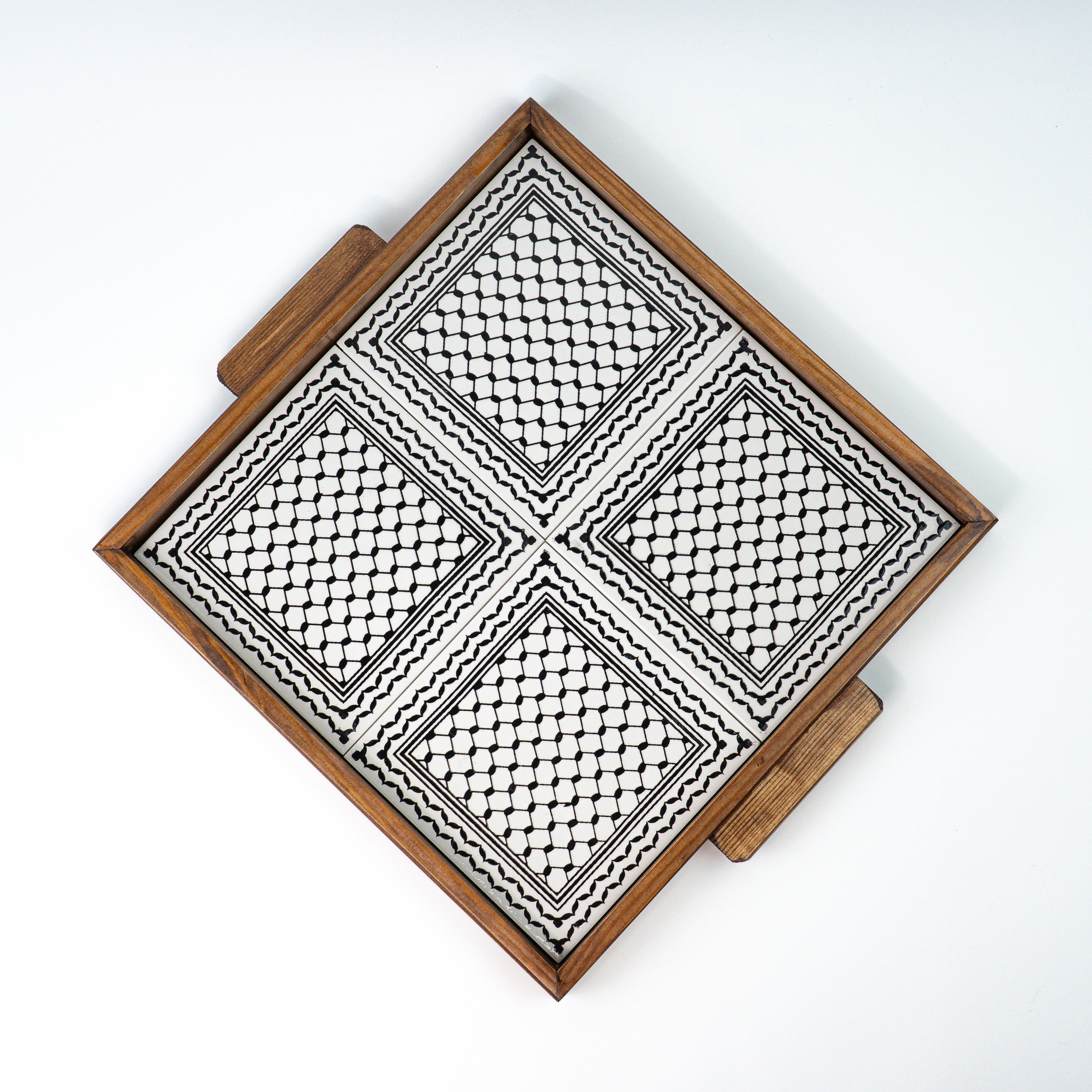 XL Servierplatte Kuffiye braun