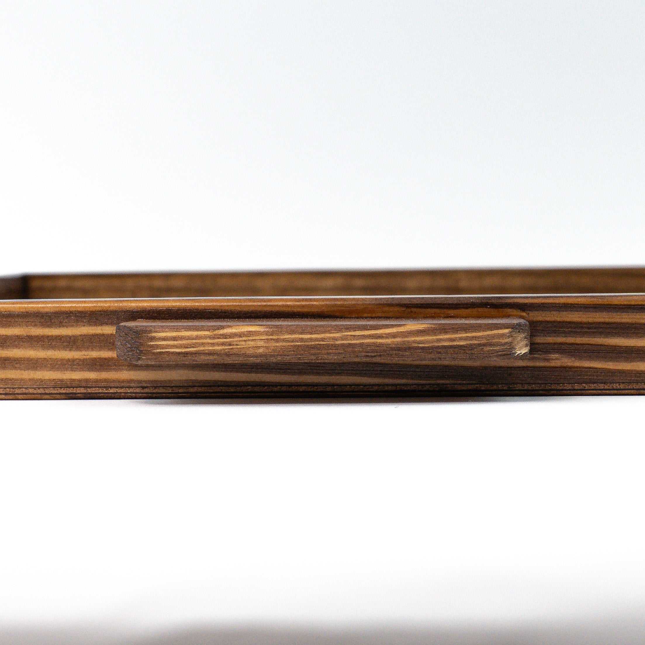 XL servierplatte bunt braun