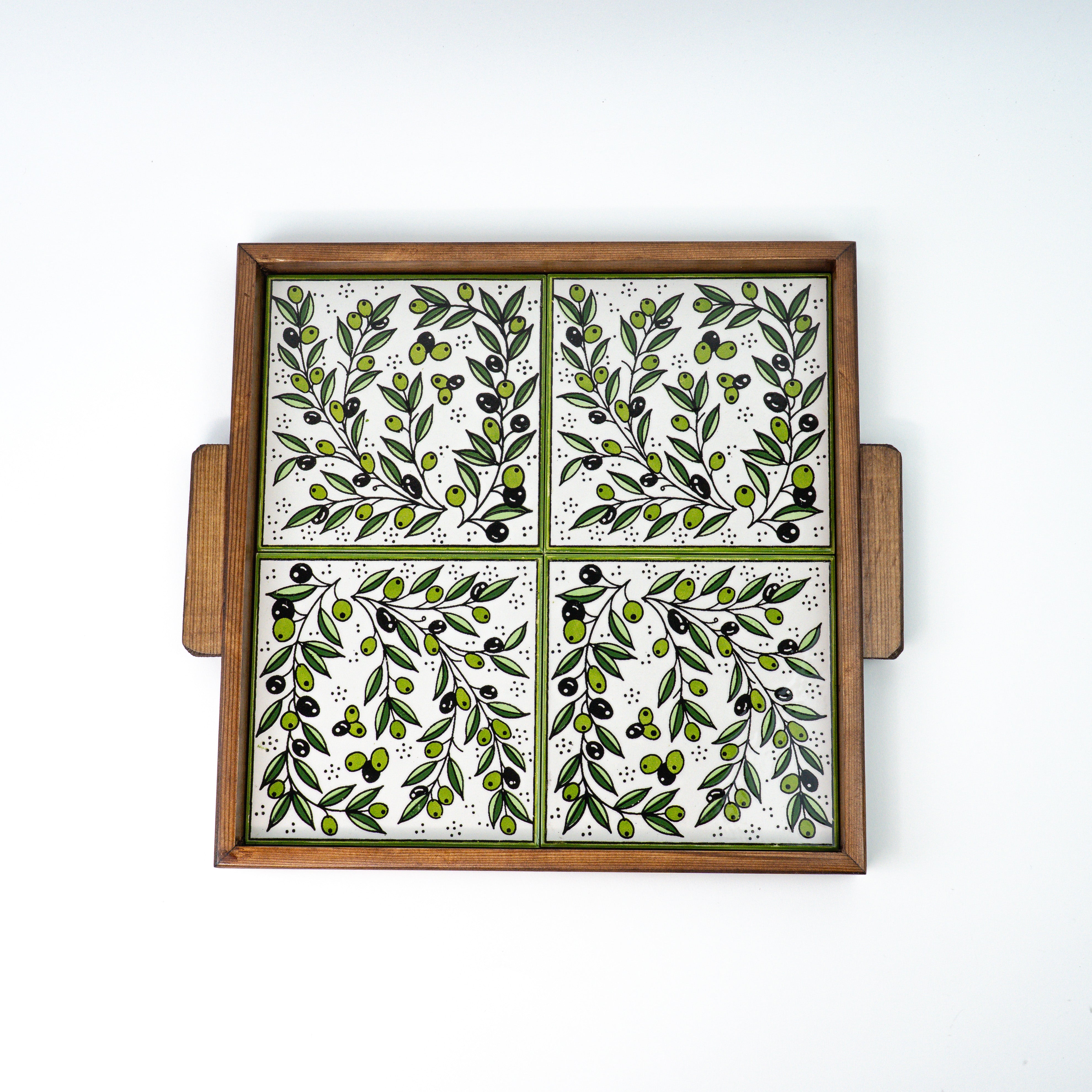 XL Servierplatte Zaytouna braun