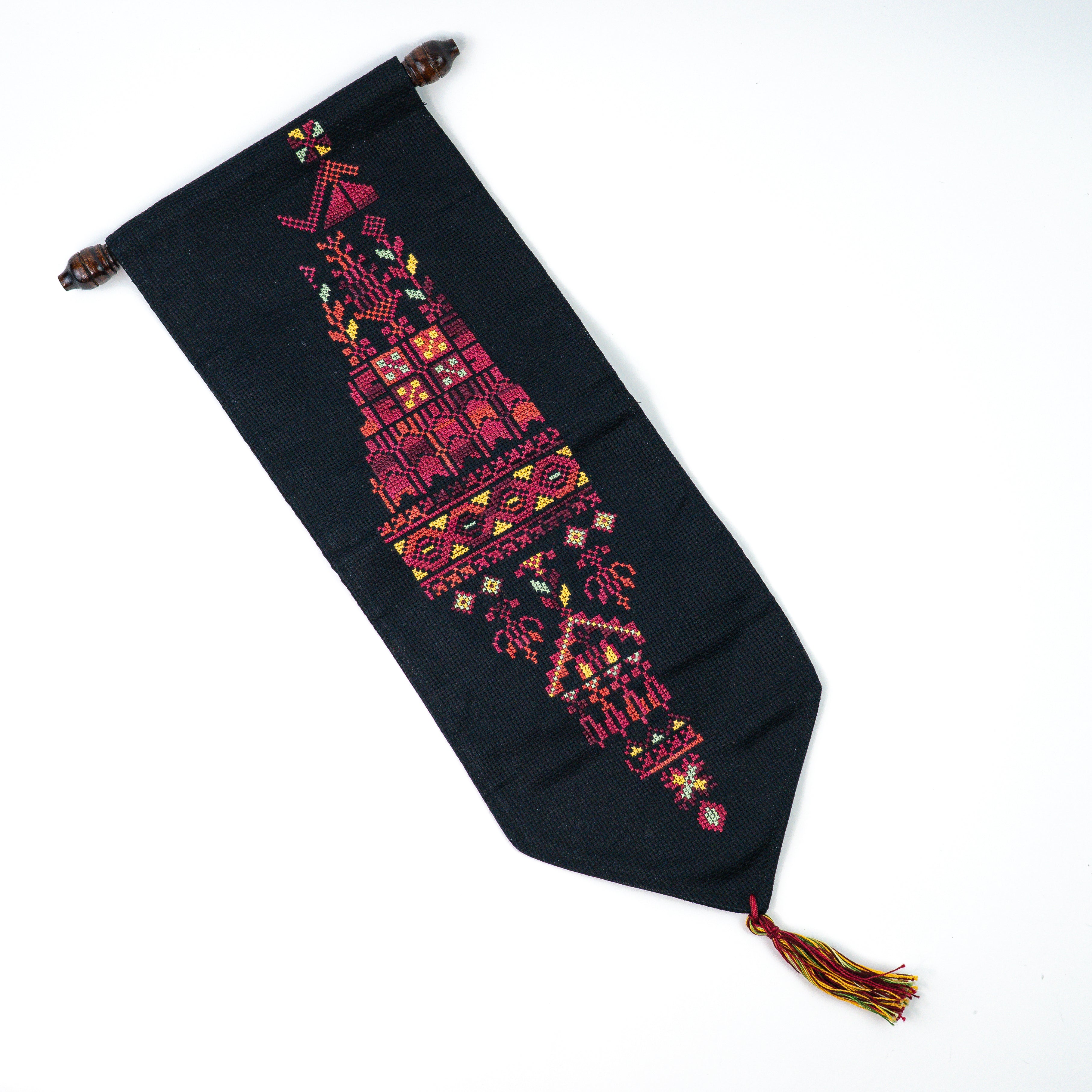 Wanddekoration - Historisches Palästina Rot