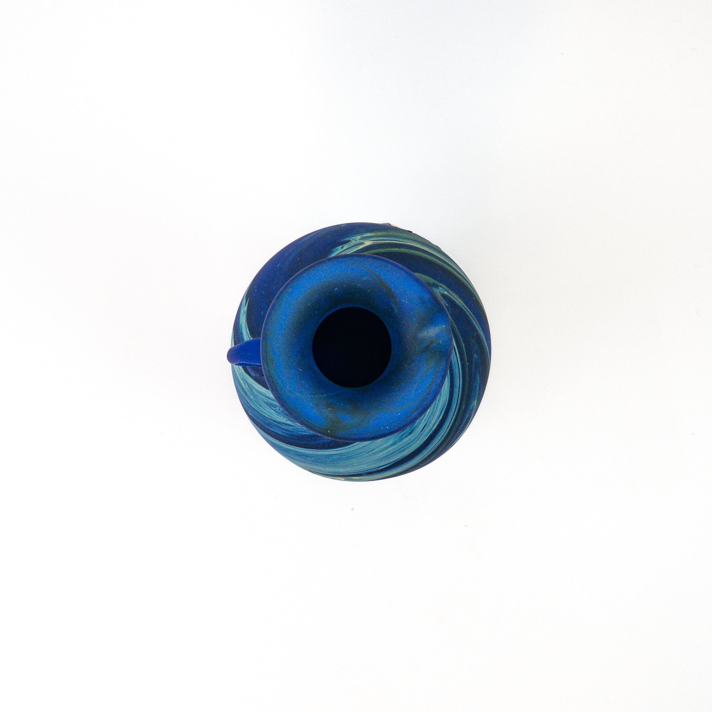 Hebron Carafe Brown – Recycled Glass & Hand-Blown