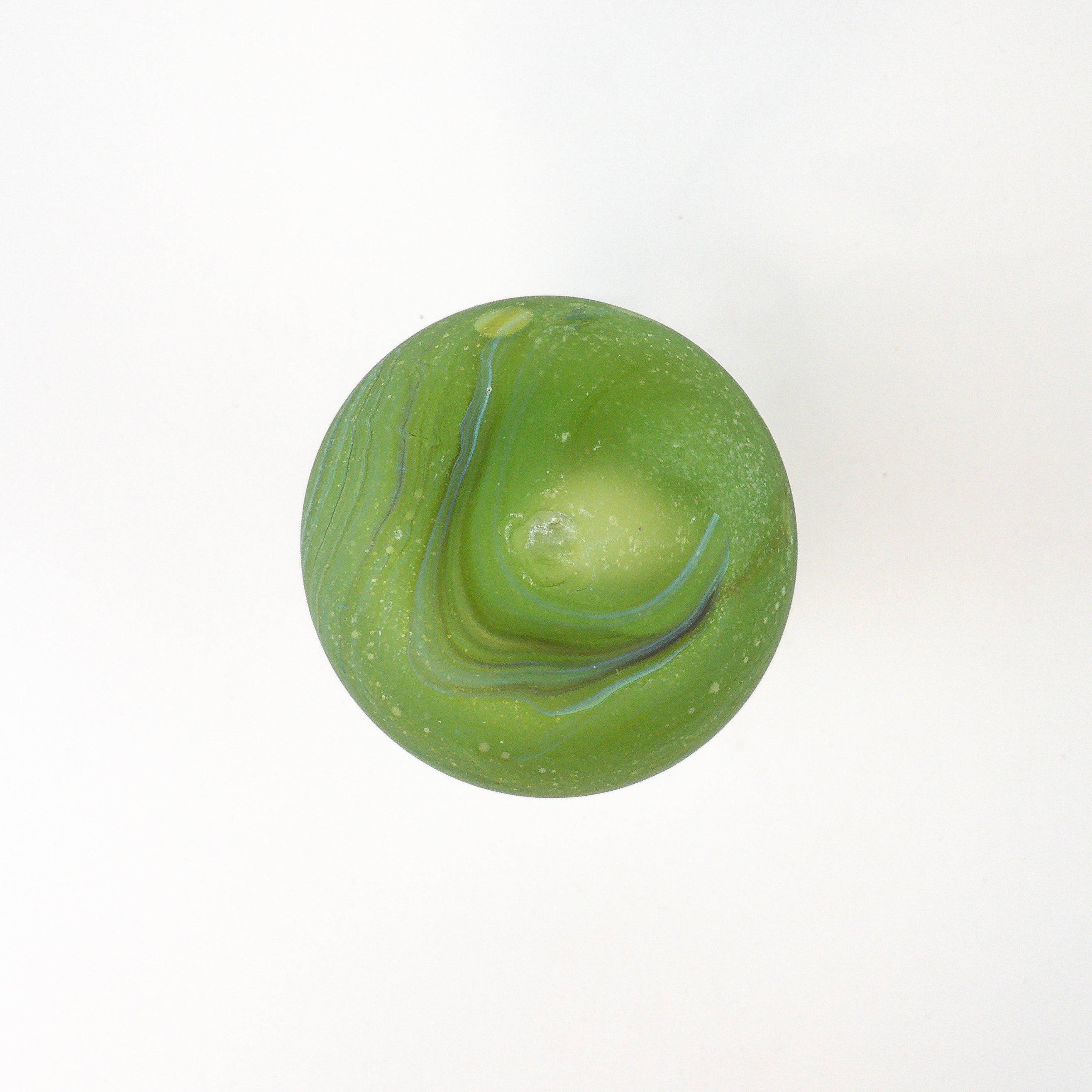 Hebron Carafe Green – Recycled Glass & Hand-Blown