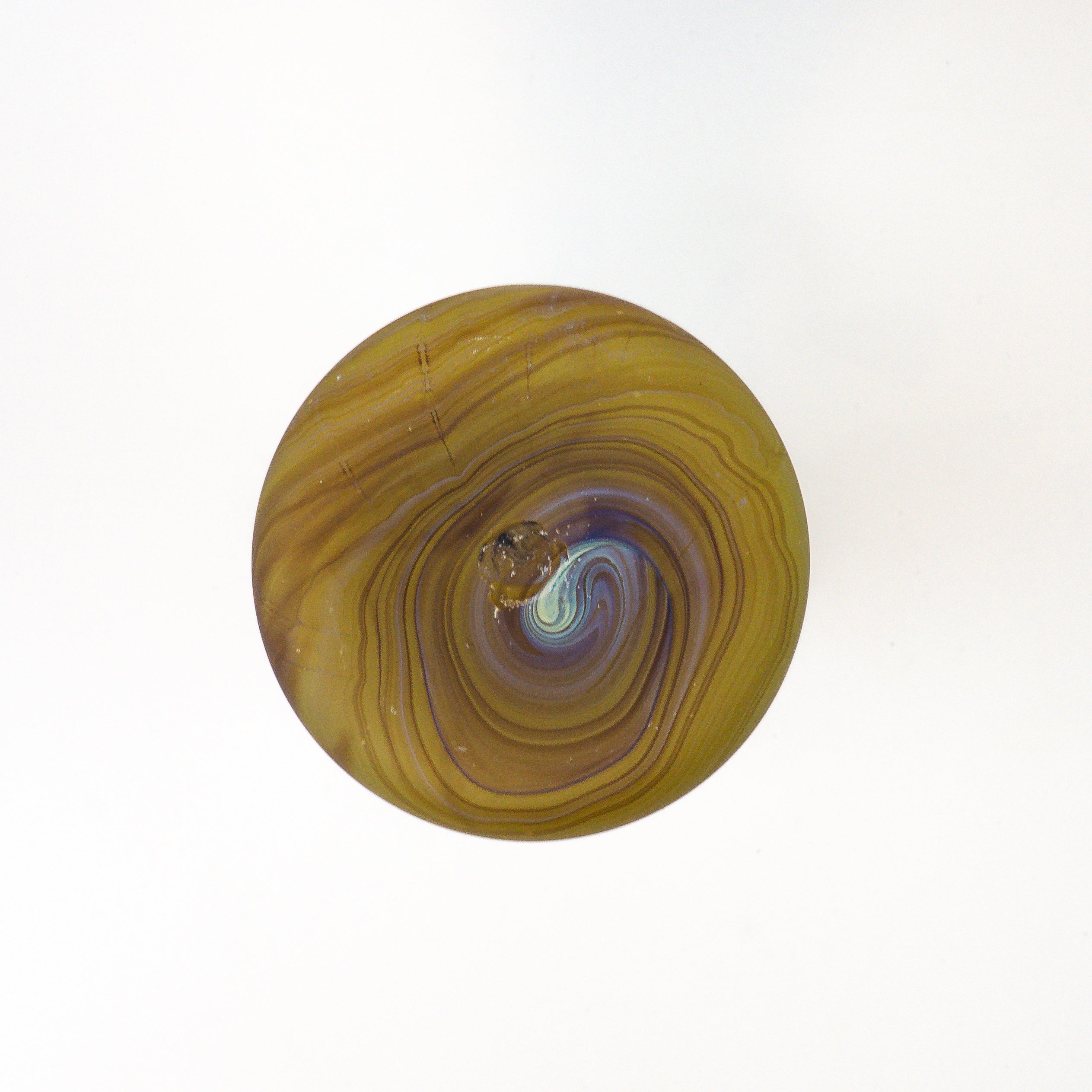 Hebron Carafe Brown – Recycled Glass & Hand-Blown