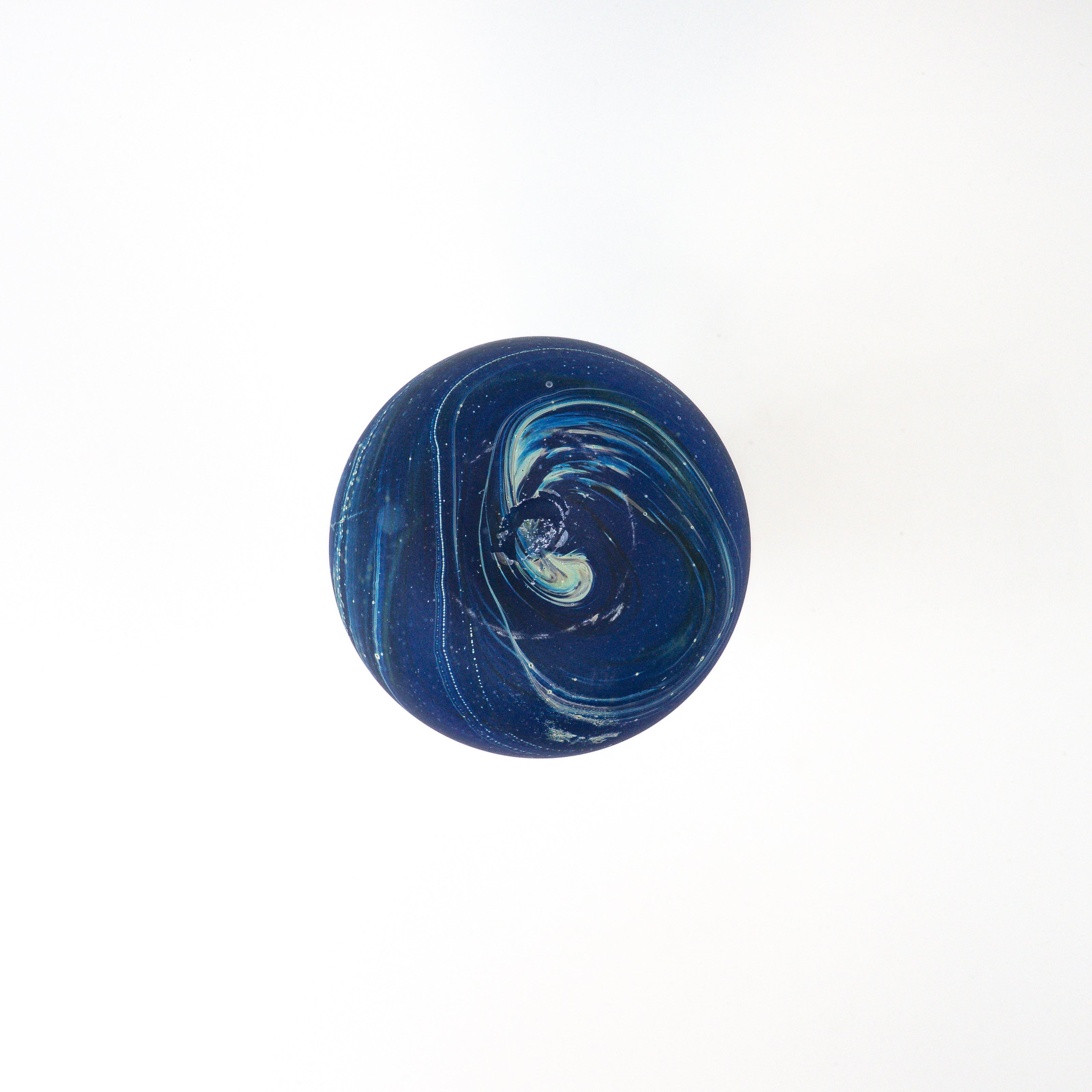 Hebron Vase / Carafe Blue – Recycled Glass & Handblown