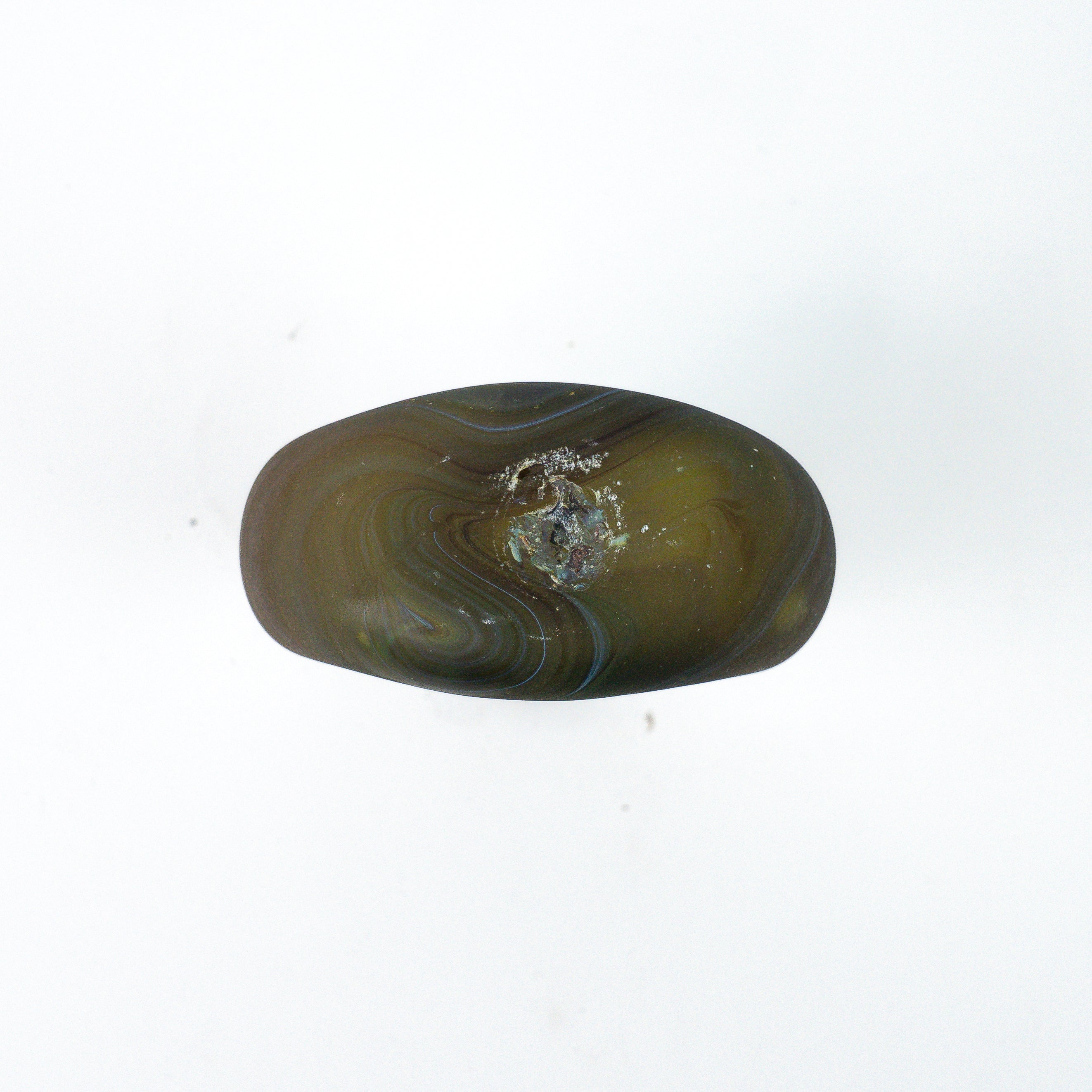 Hebron Mini- Karaffe / Vase Braun – Recyceltes Glas & Handgeblasen