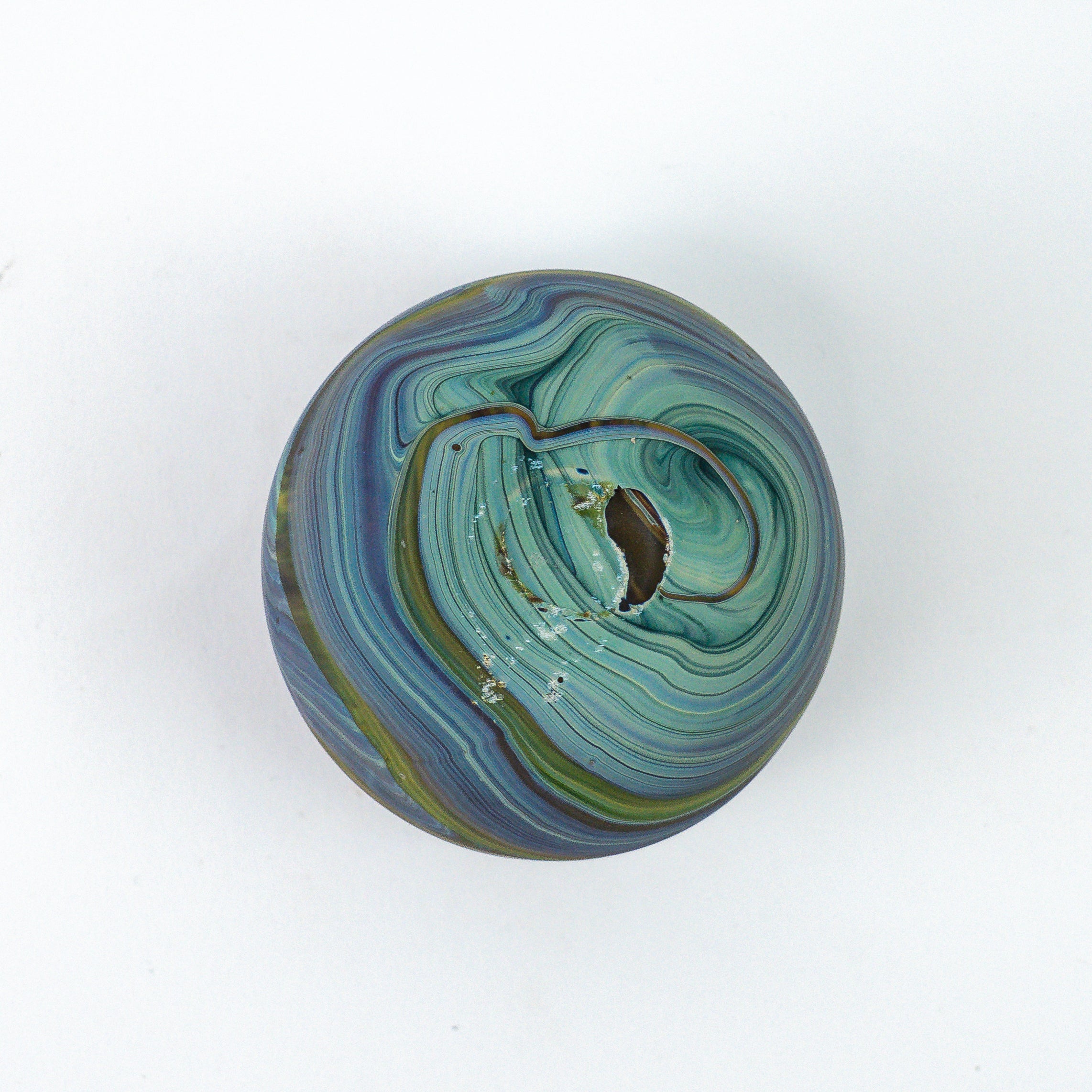 Hebron Mini Tasse Braun – Recyceltes Glas & Handgeblasen