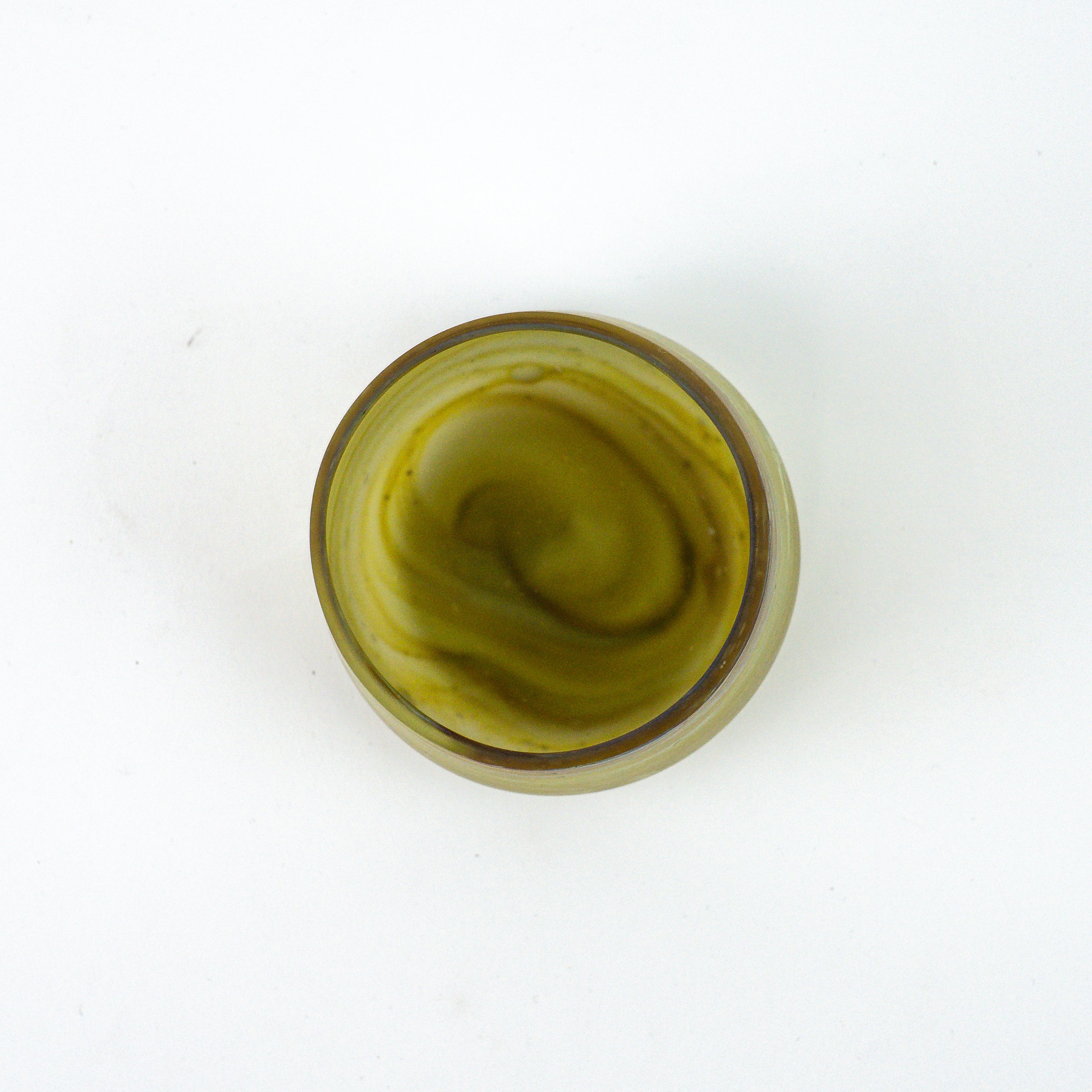 Hebron Tasse Gelb – Recyceltes Glas & Handgeblasen