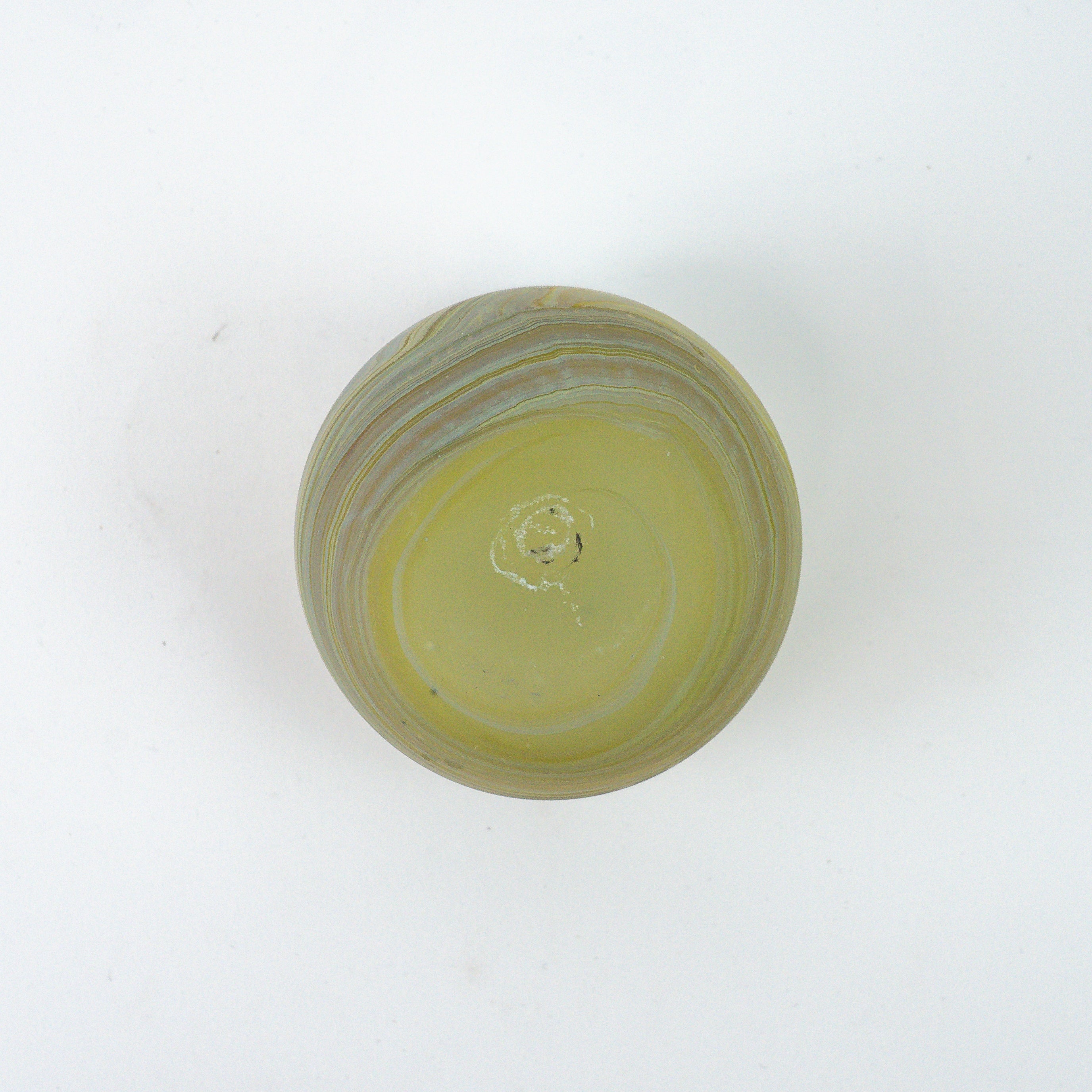 Hebron Tasse Gelb – Recyceltes Glas & Handgeblasen