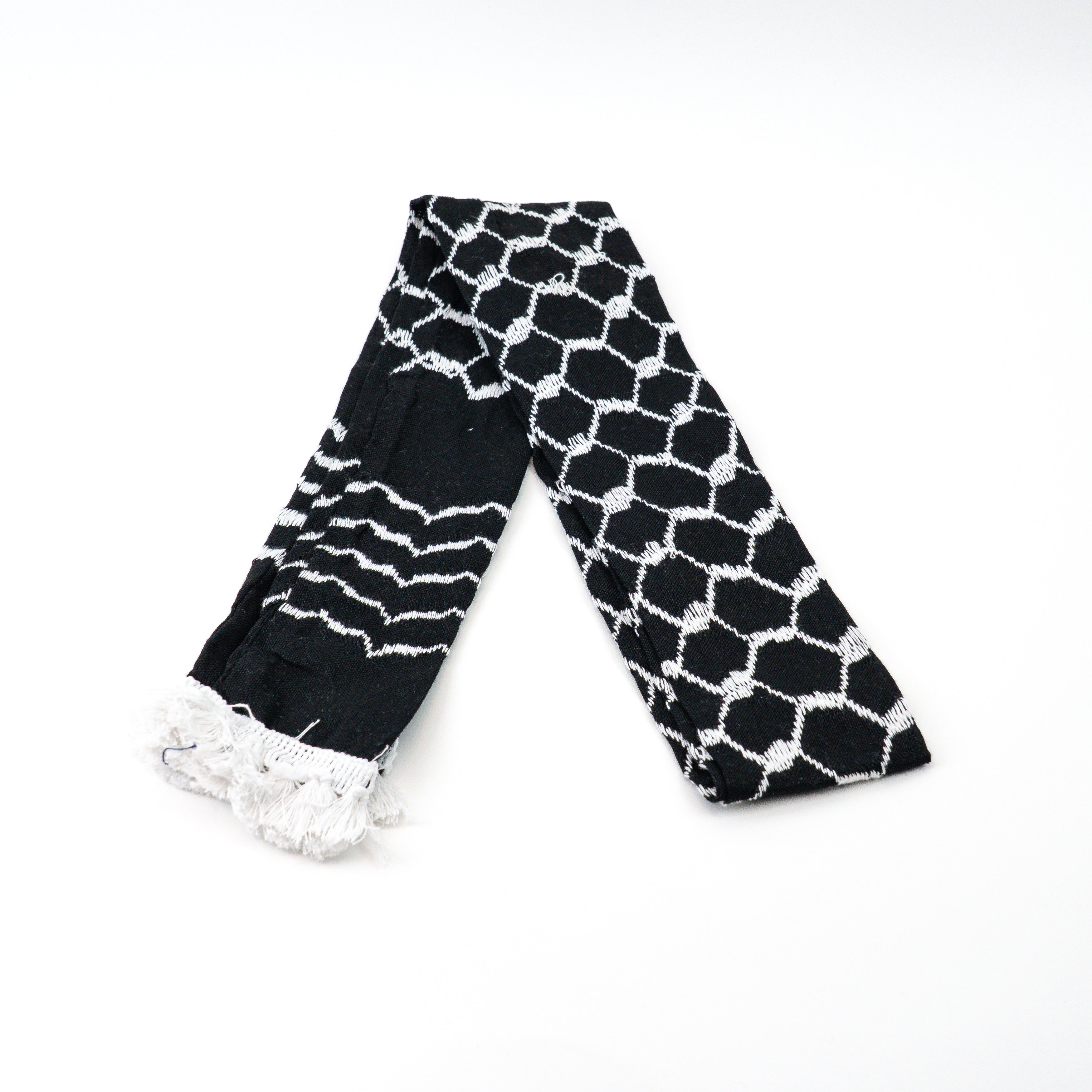Black Kuffiyeh - Schal 6 cm