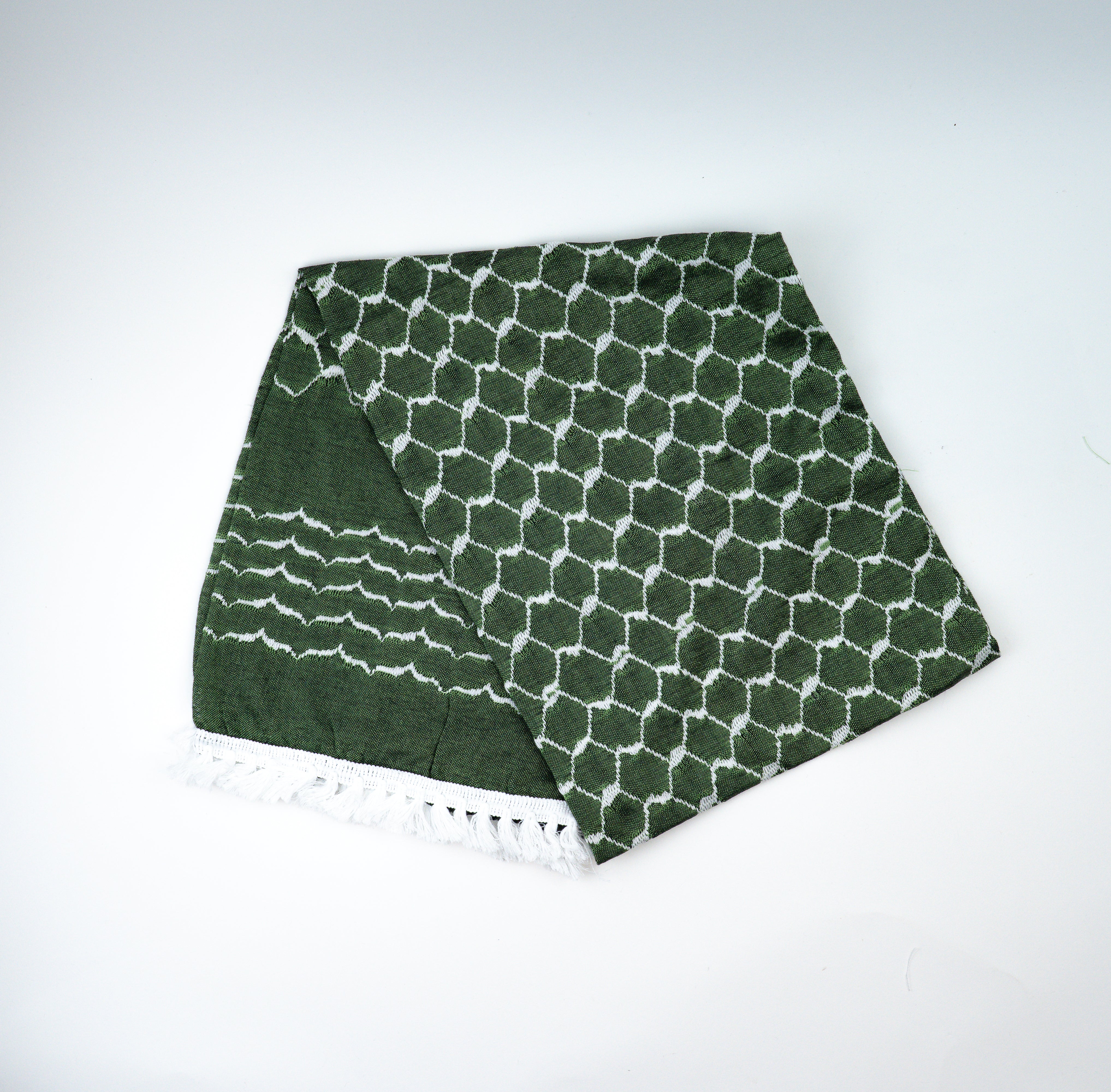 Green Kuffiyeh - Schal 25 cm