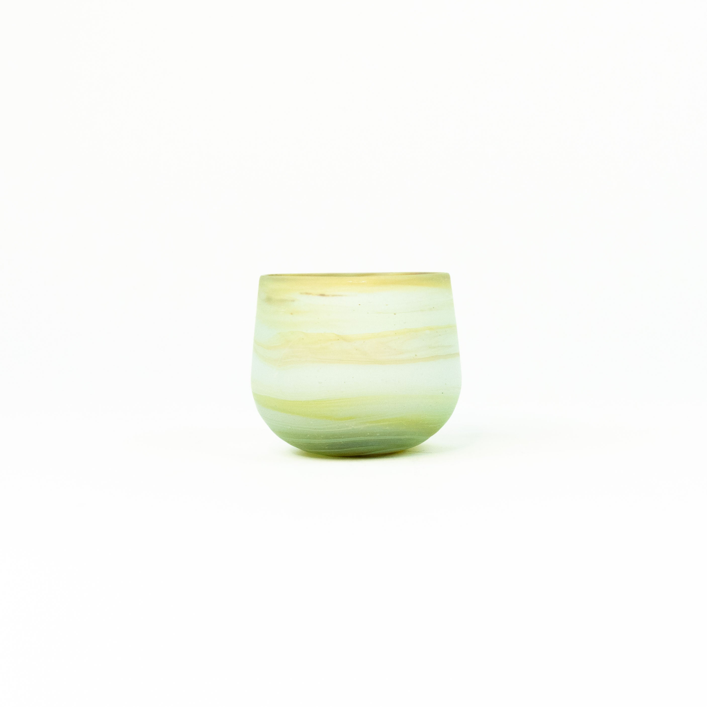 Neu Mini Glas Limette – Recyceltes Glas & Handgeblasen