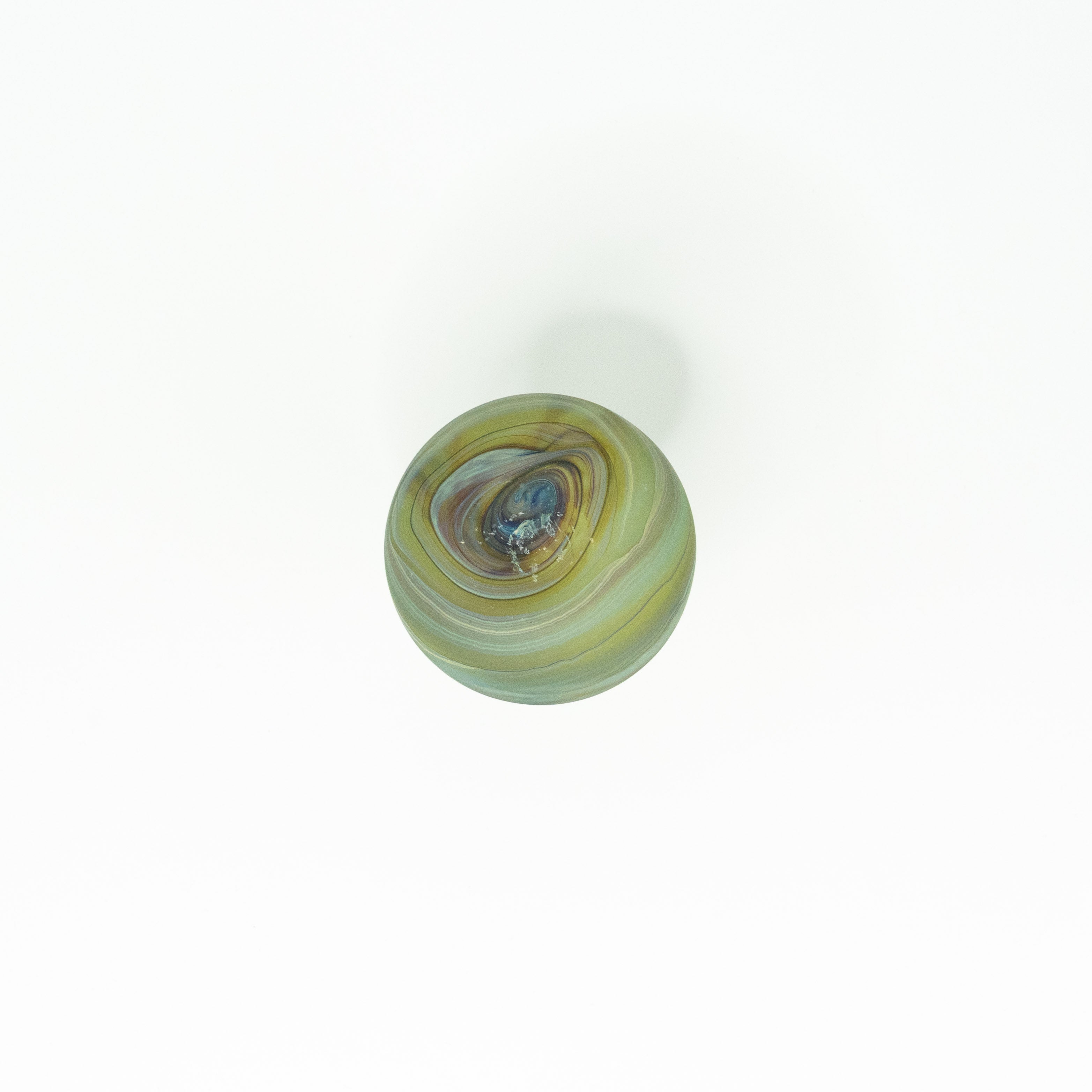 NEU Deko Mini Vase / Karaffe Grün / Blau – Recyceltes Glas & Handgeblasen