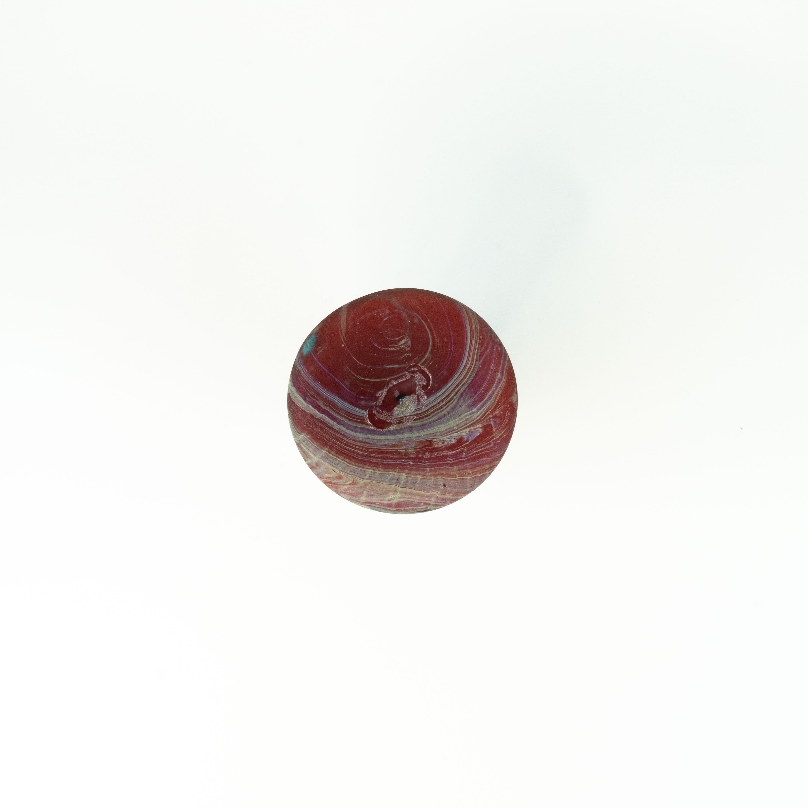 NEU Vase Rot – Recyceltes Glas & Handgeblasen