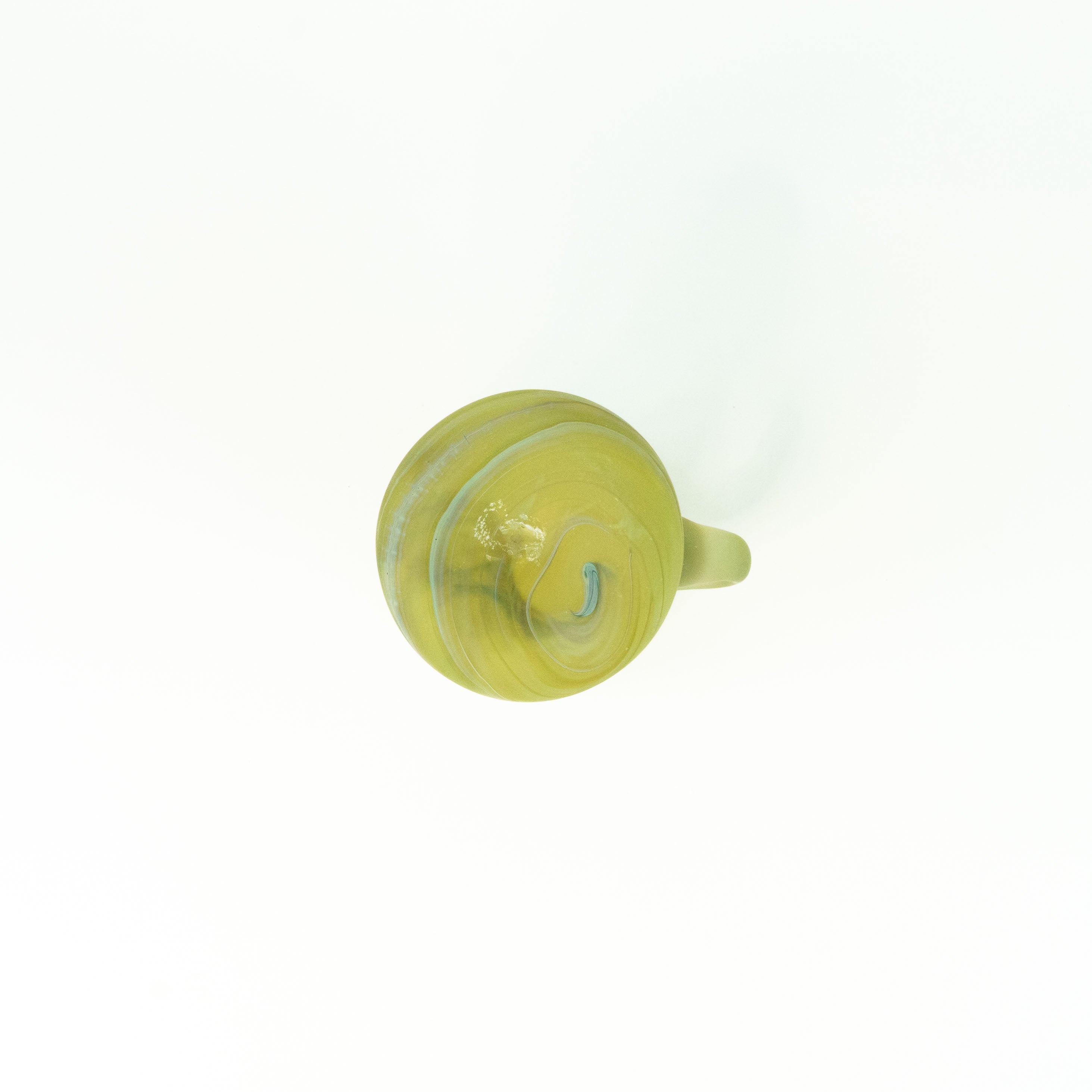 NEU Karaffe Limette Grün – Recyceltes Glas & Handgeblasen