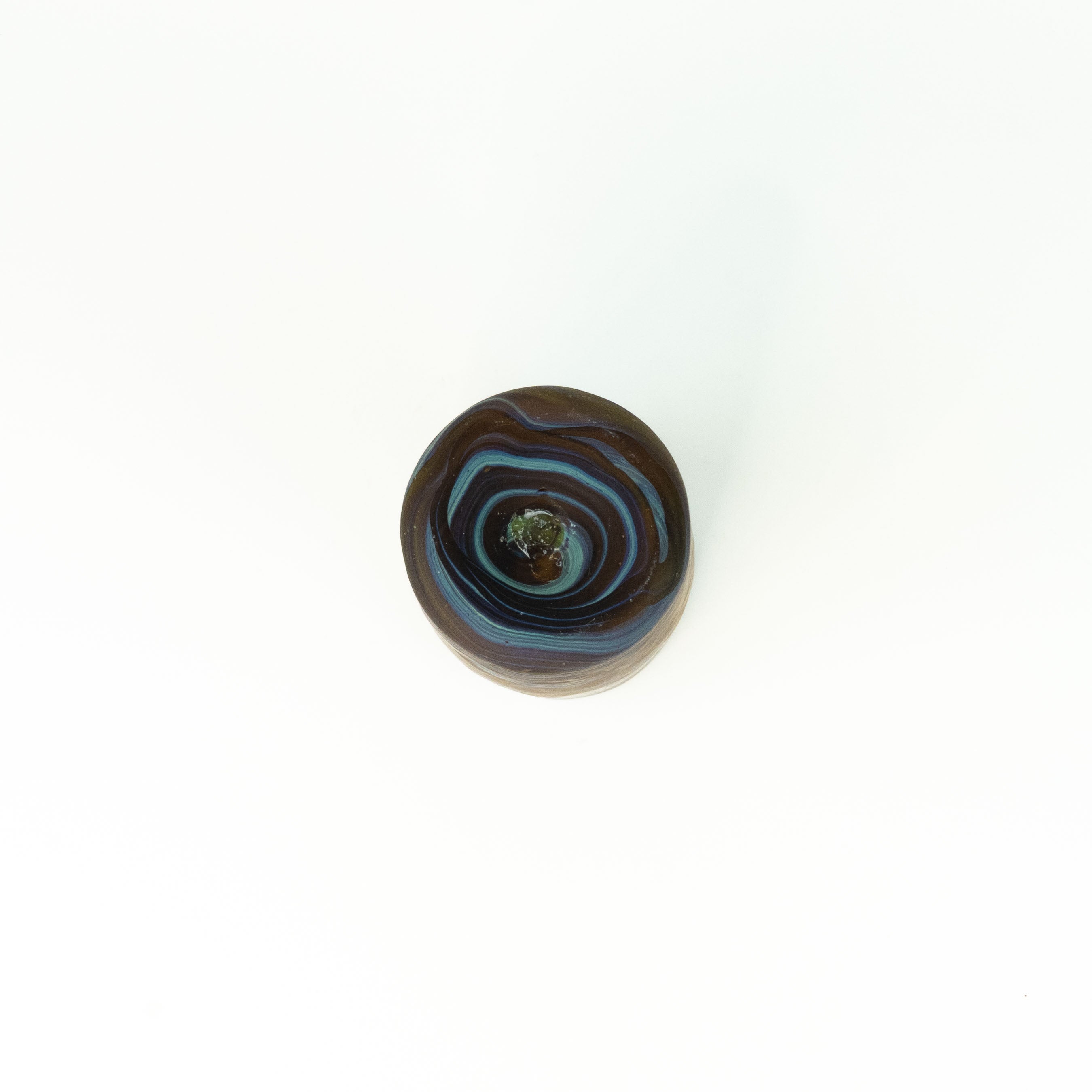 NEU Vase Braun – Recyceltes Glas & Handgeblasen