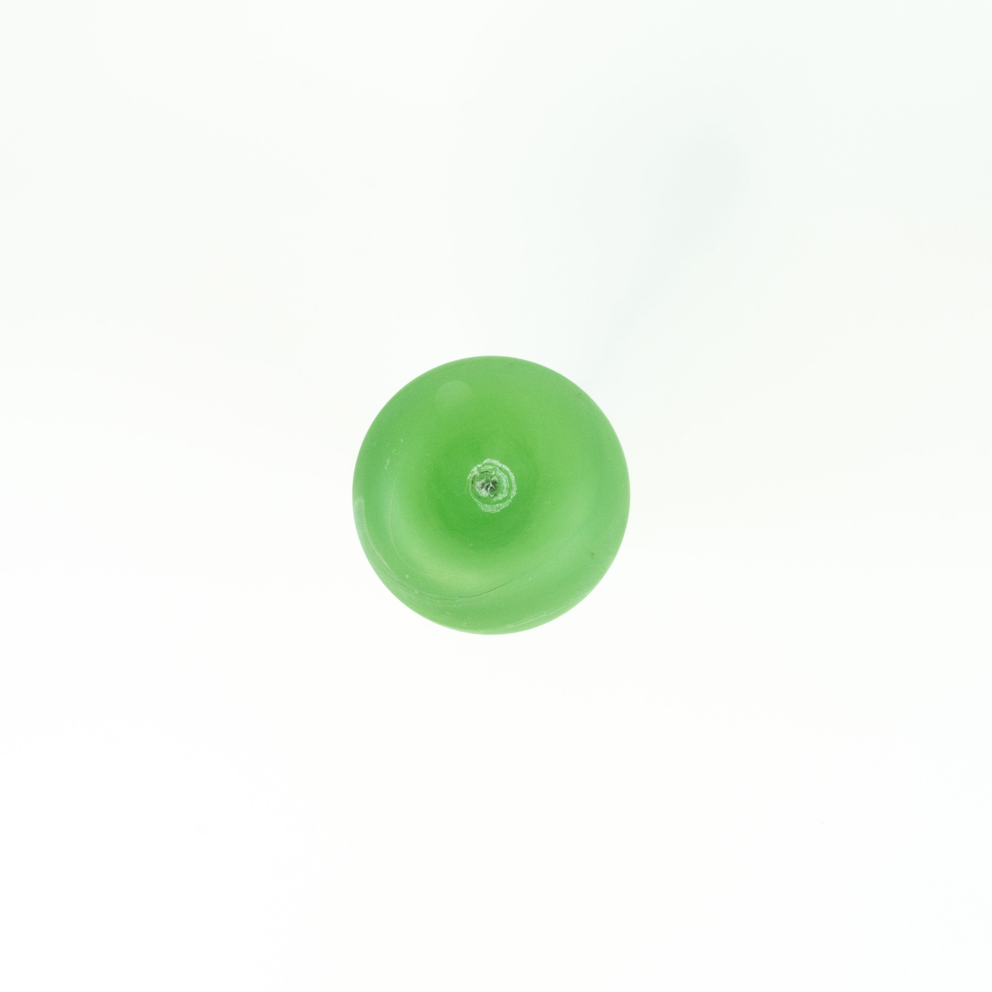 NEU Vase / Karaffe Limette Grün – Recyceltes Glas & Handgeblasen