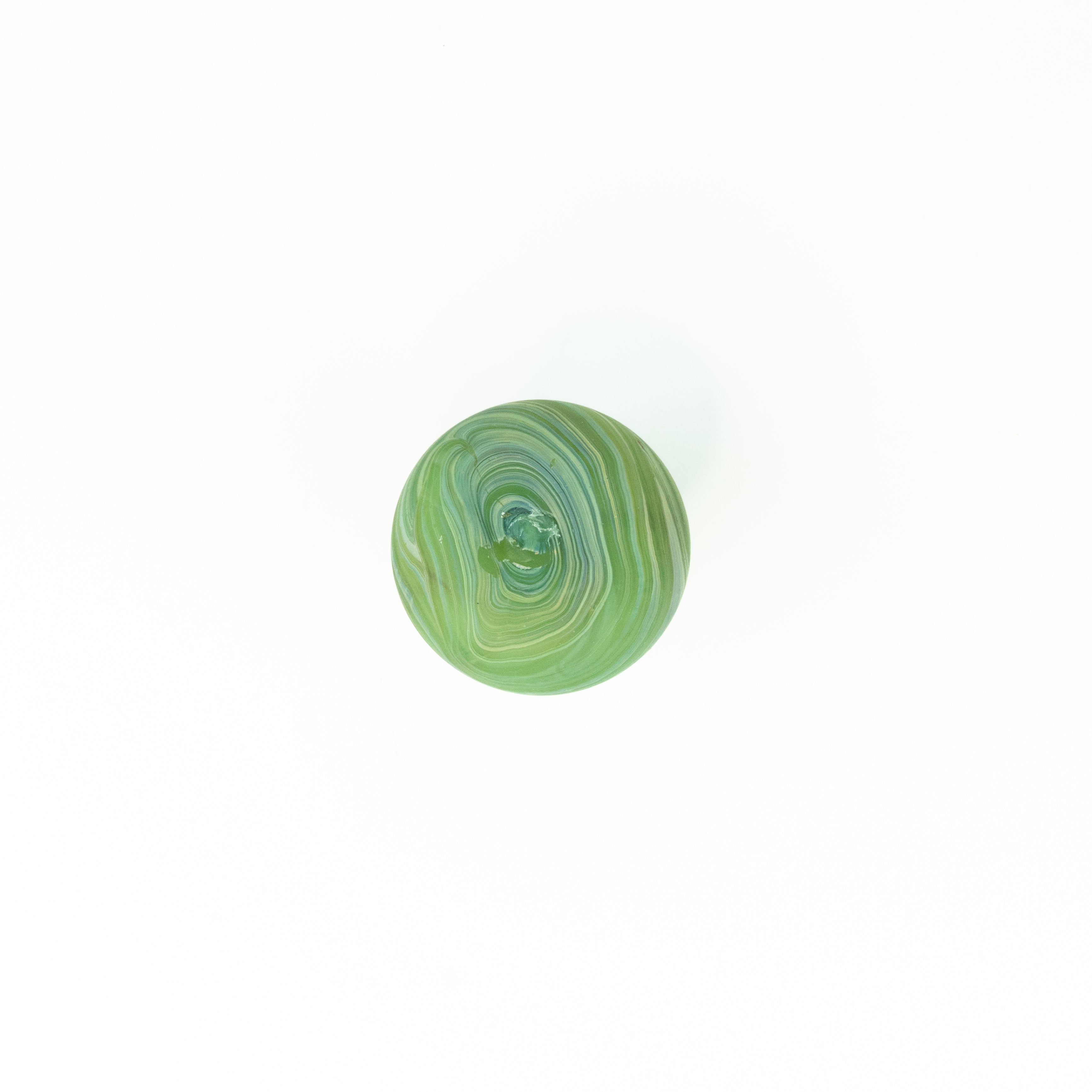 NEU Mini Vase / Karaffe Grün – Recyceltes Glas & Handgeblasen