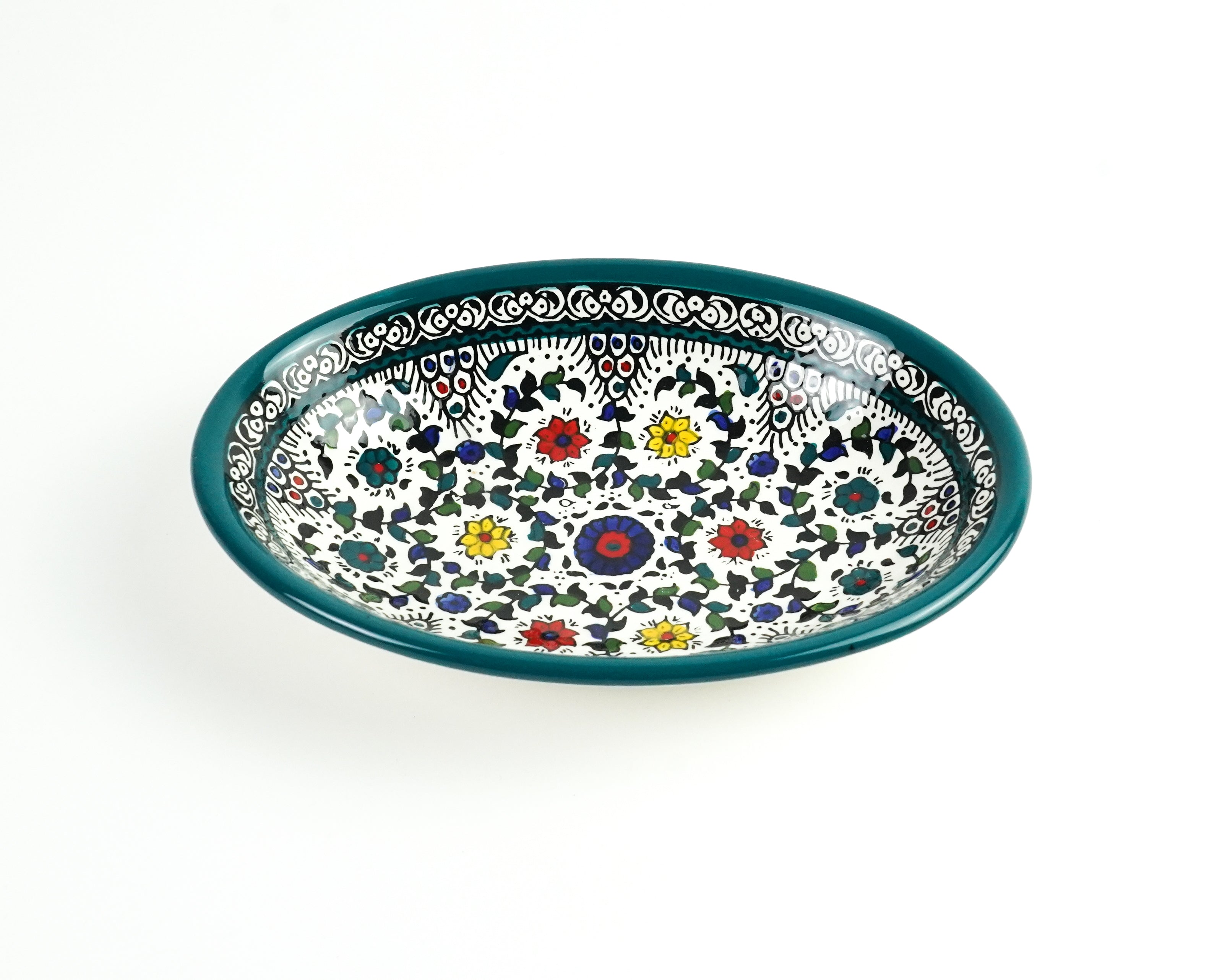 Oval 22 cm tief