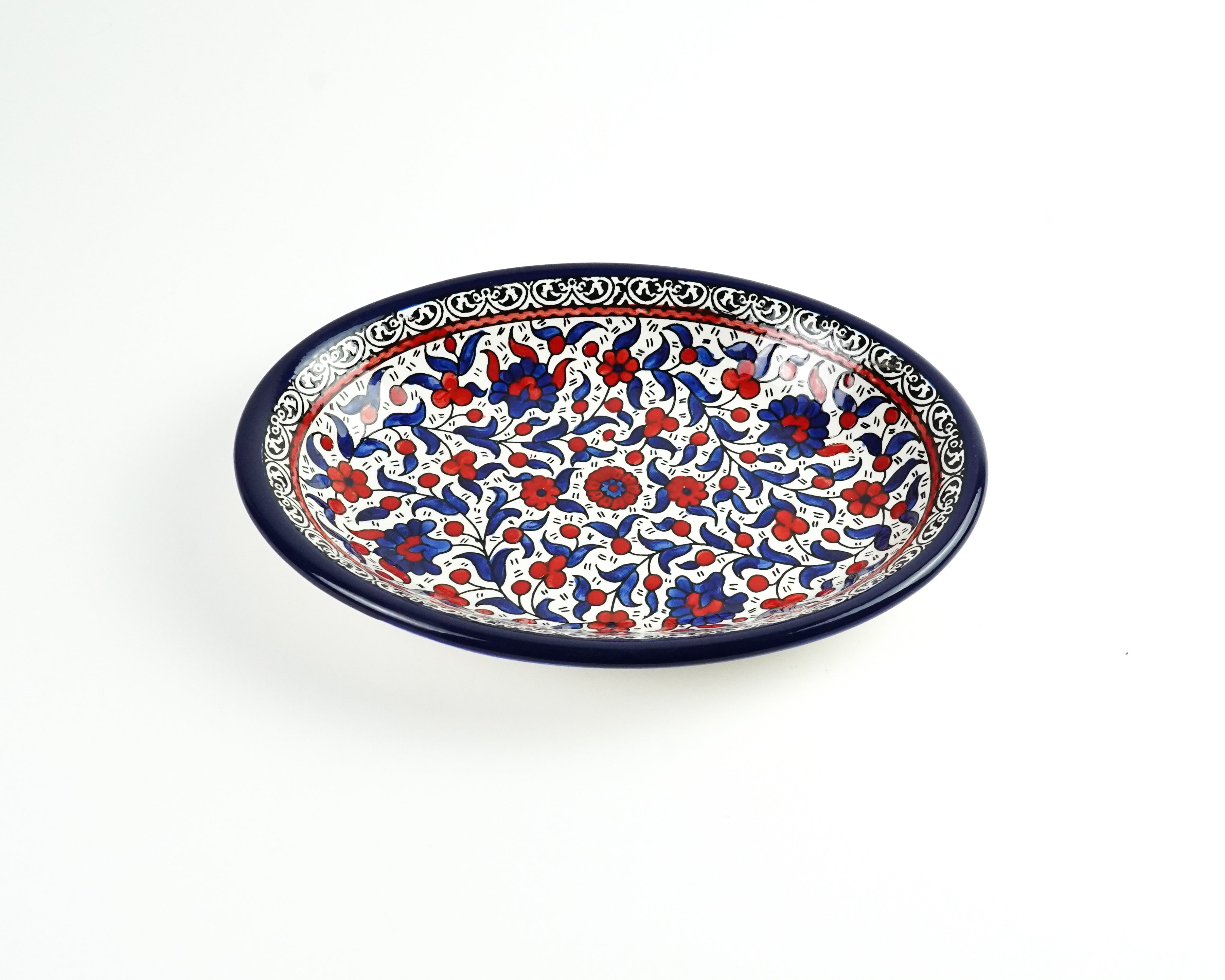 Oval 30 cm tief