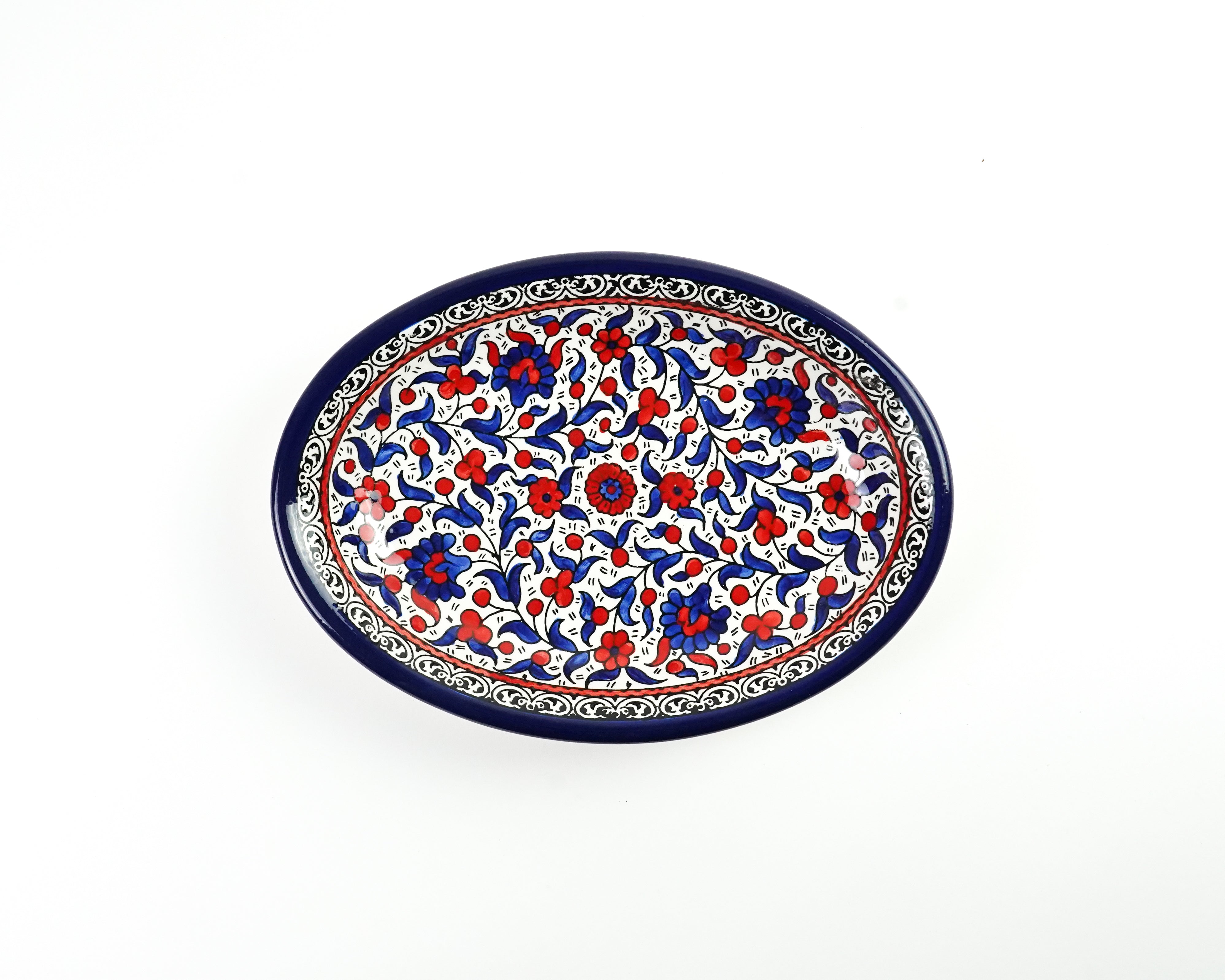 Oval 30 cm tief